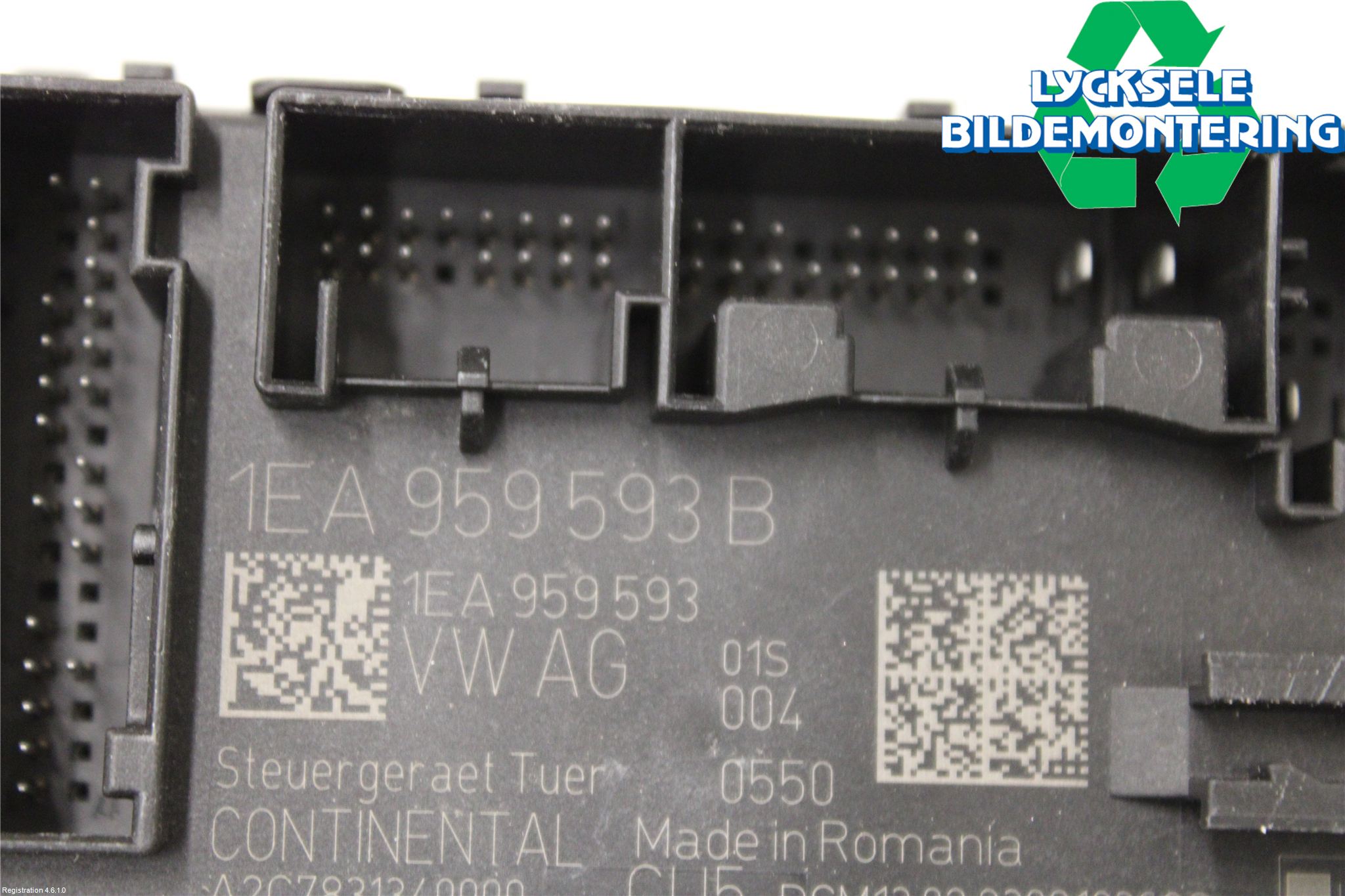 Volkswagen VW ID.4 21- Styrenhet Dörr