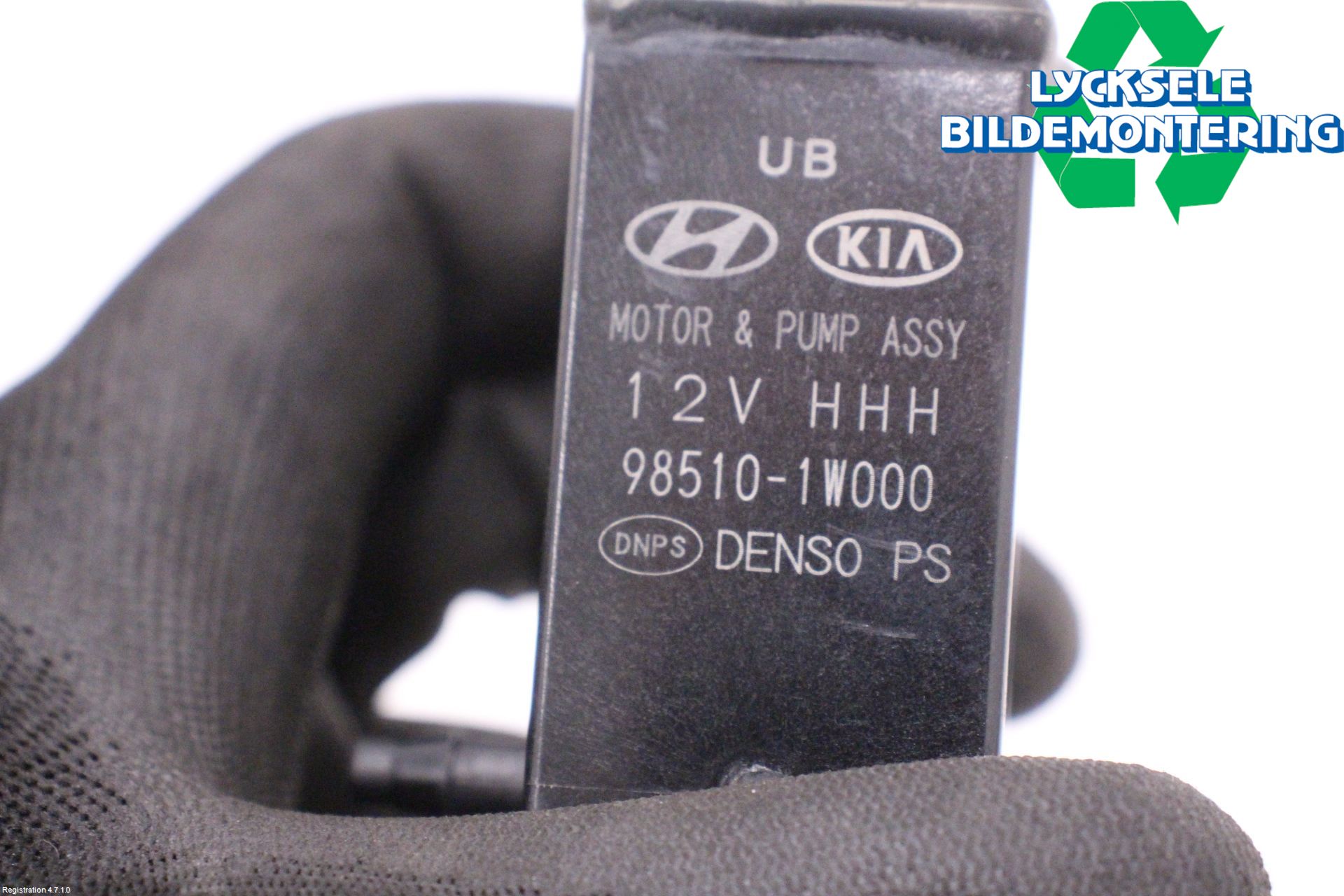 Hyundai i30 GD 13-17 Spolarpump Vindruta