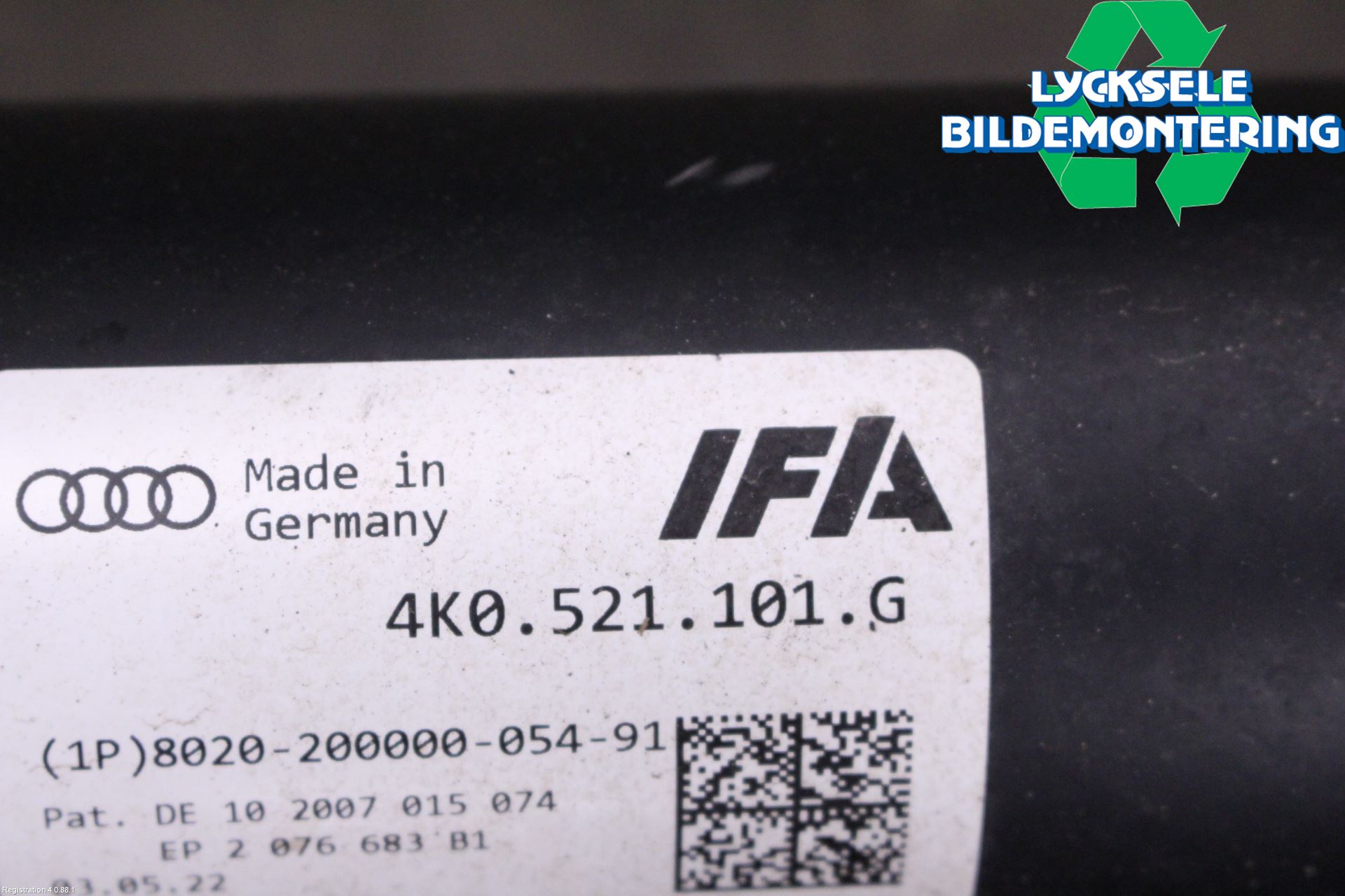 Audi A6 F2/C8 19- Mellanaxel Komp