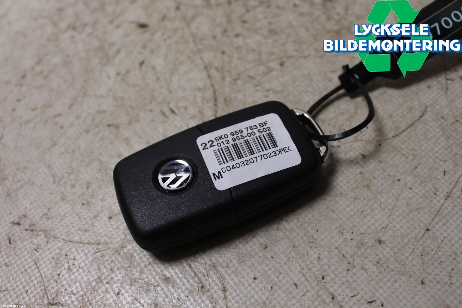 Volkswagen VW CADDY 16-20 Nyckel-Nycklar