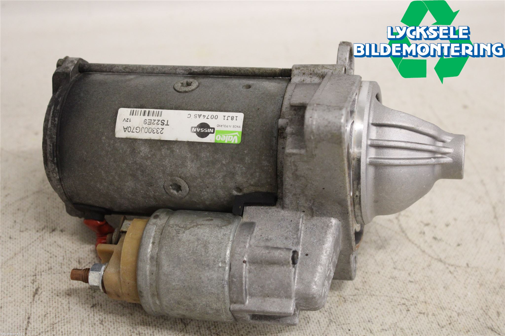 Nissan X-TRAIL 08-14 Startmotor Diesel