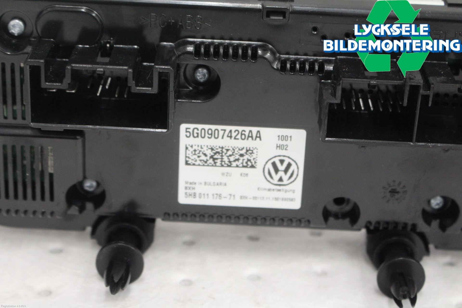 Volkswagen VW GOLF / E-GOLF VII 13-20 Ac Styrenhet Ac Manöveren
