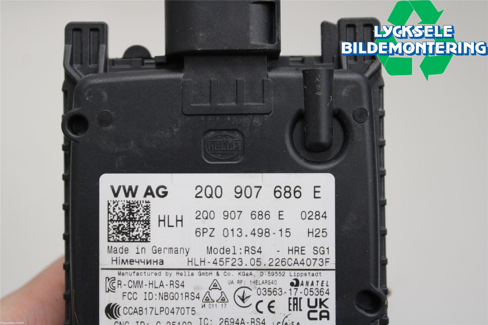 Cupra LEON 21- Sensor Aktivt Kollisionsskydd