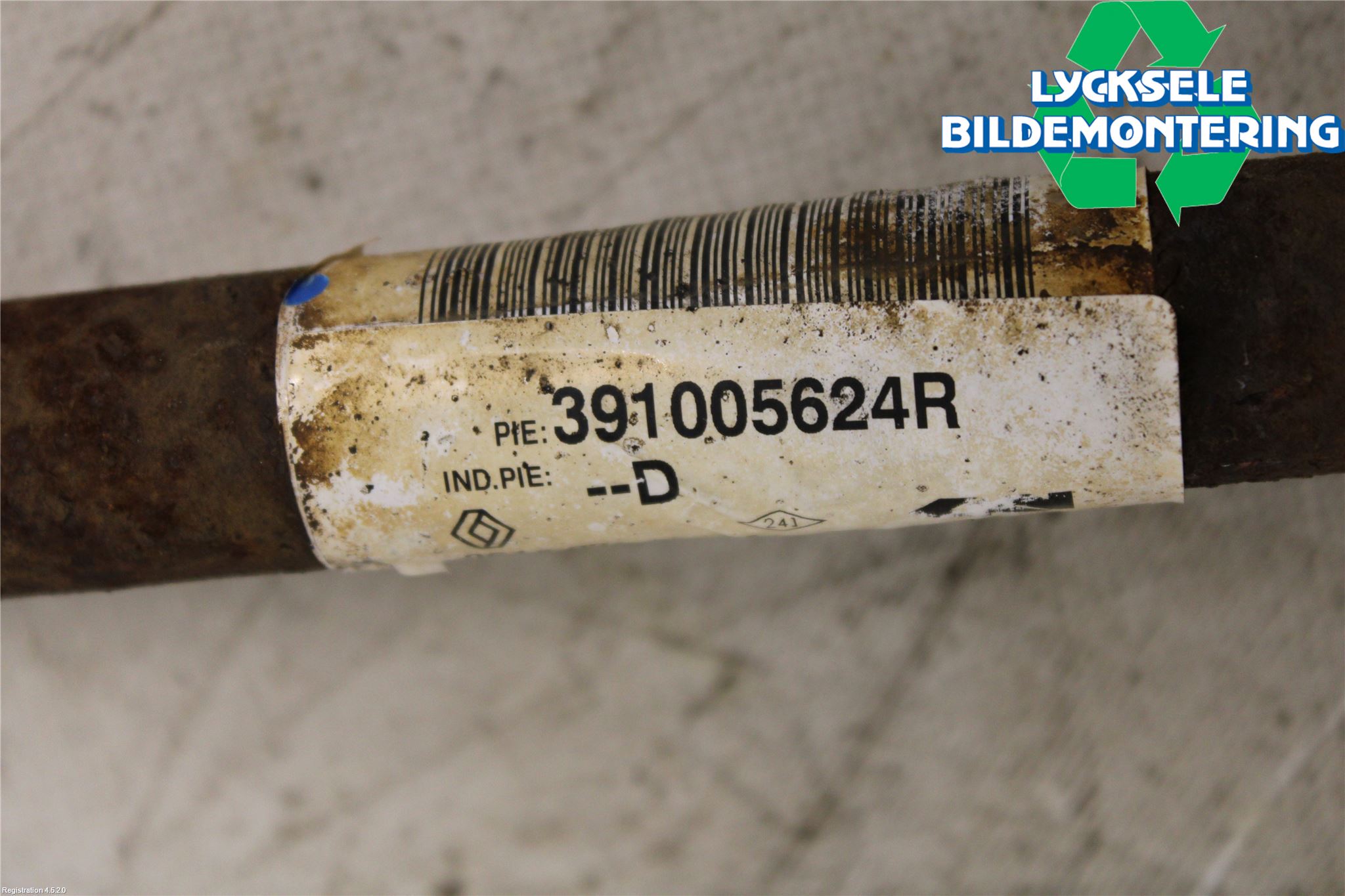 Renault CAPTUR 13-19 Drivaxel Fram Höger