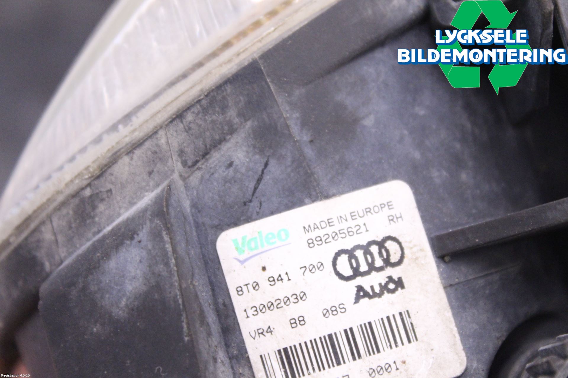 Audi A5 07-16 Dimljus-Varselljus Fram