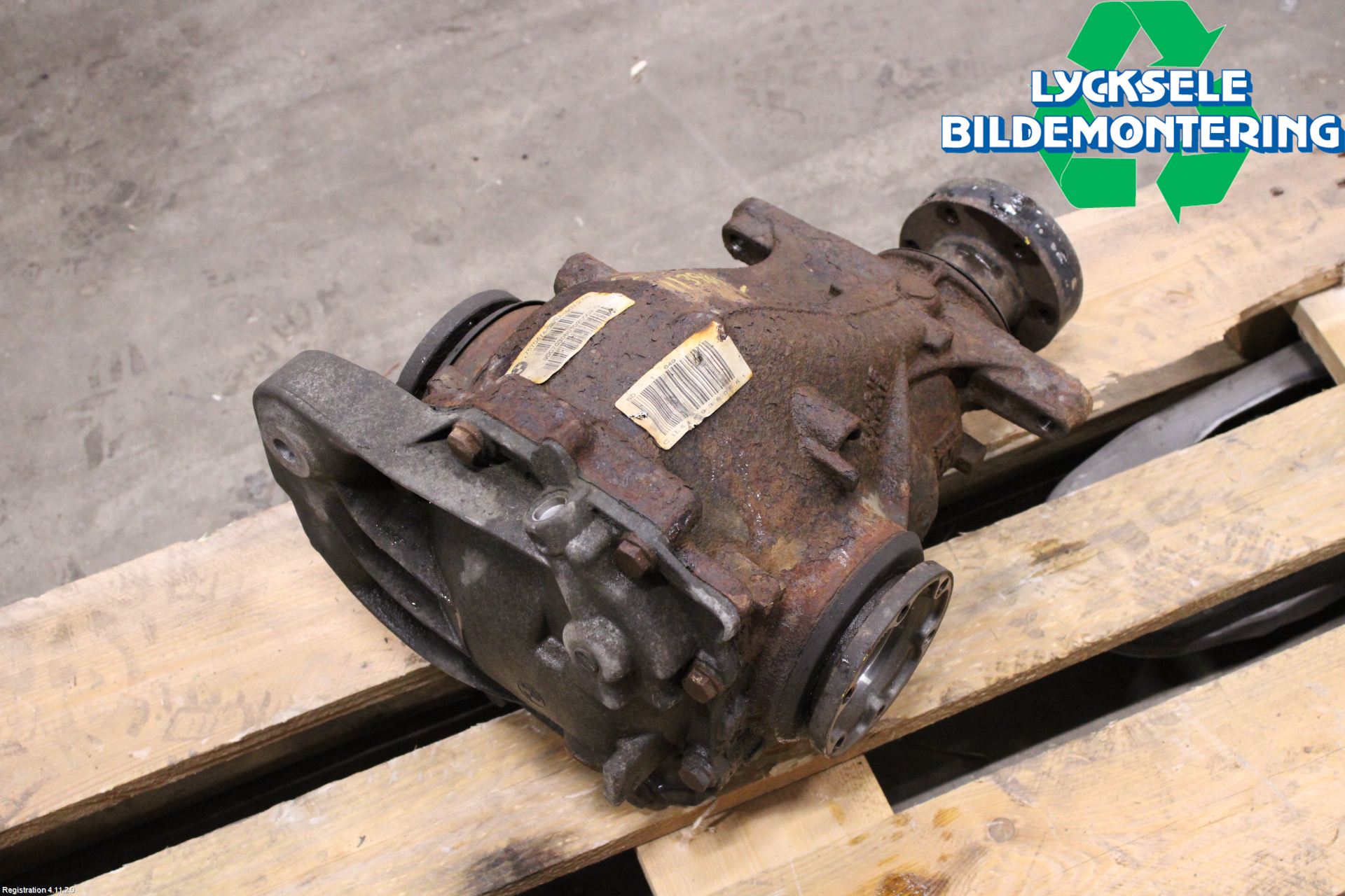 BMW 5 E60/61 Sed/Tou 02-10 Bakväxel-Diff