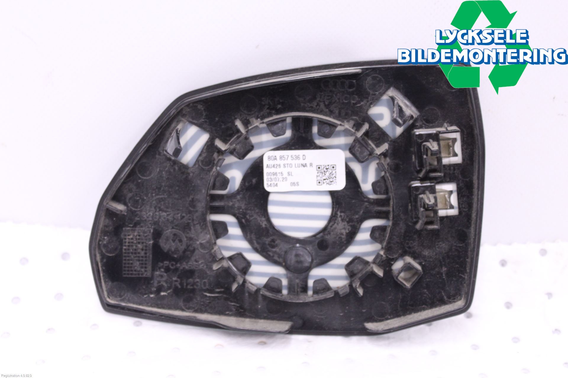 Audi Q5/SQ5 17- Spegelglas Hö