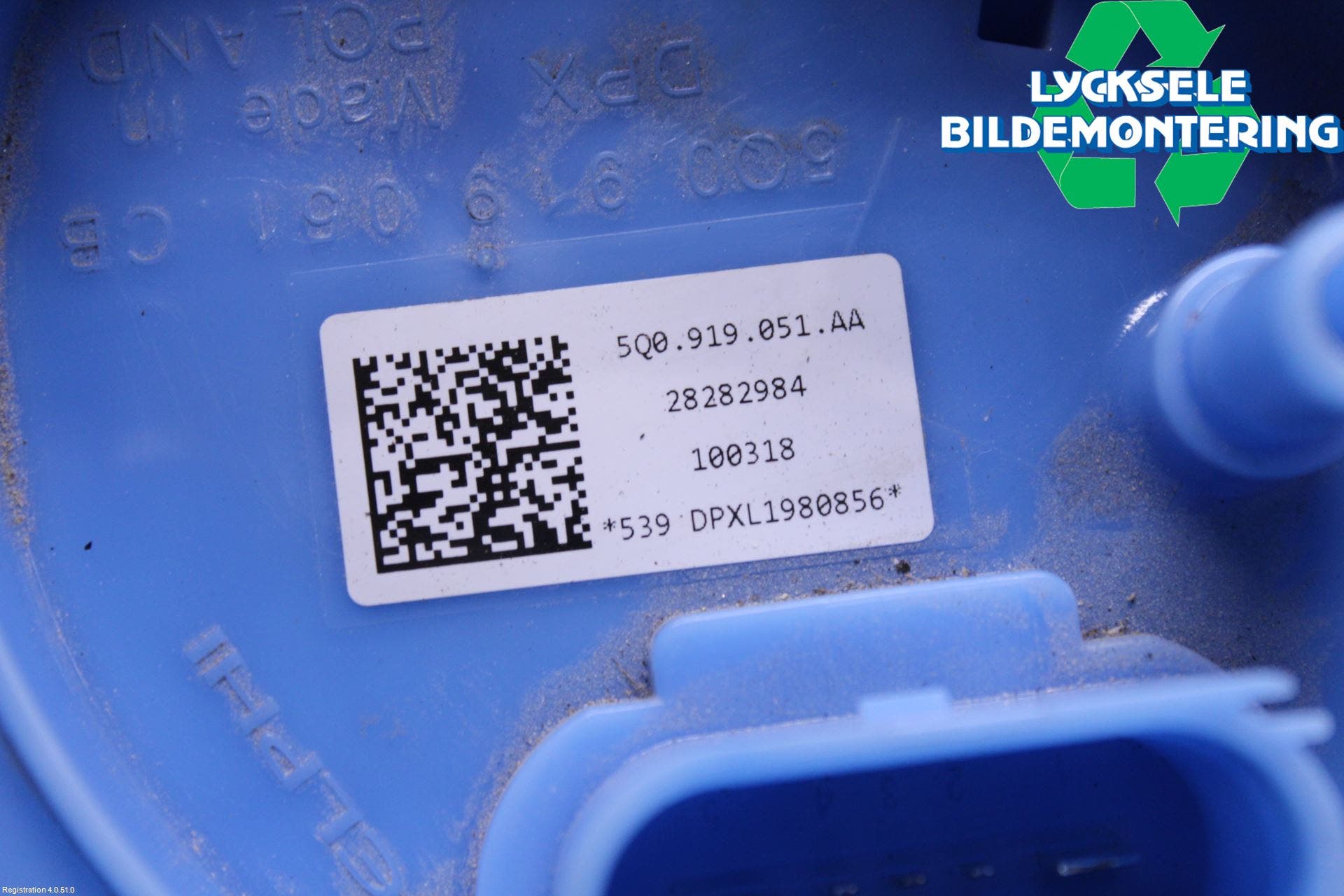 Volkswagen VW GOLF / E-GOLF VII 13-20 Bränslepump El