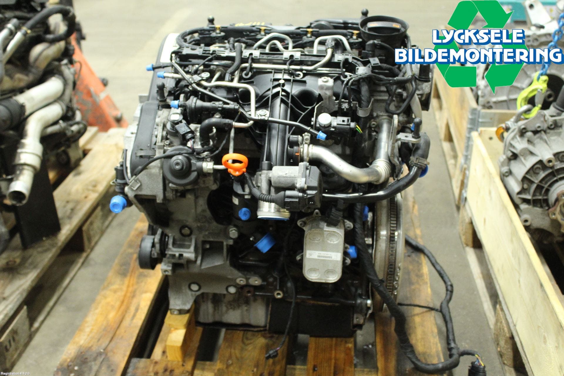 Skoda SUPERB 09-15 Motor Diesel