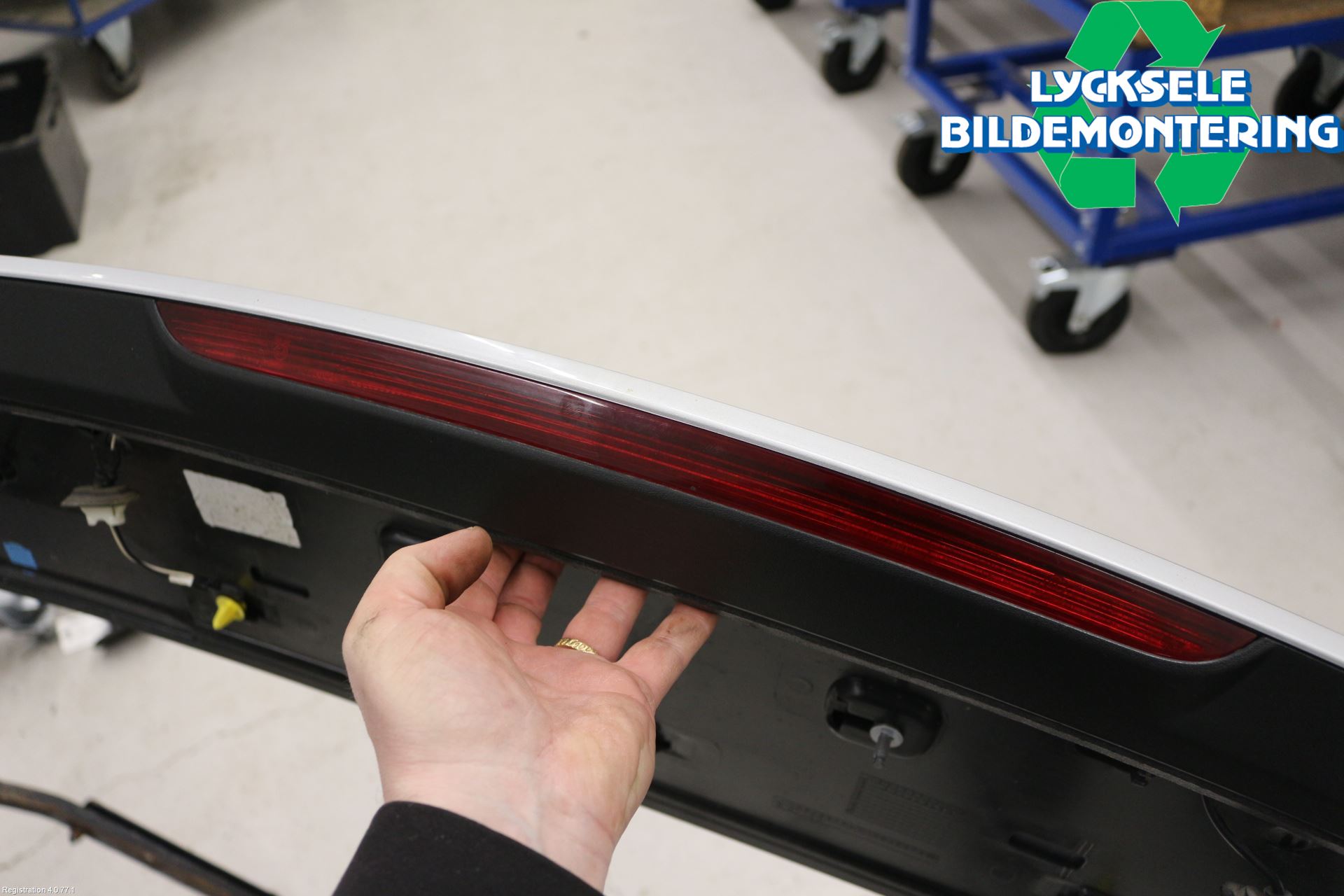 Audi Q3 8U 12-18 Spoiler Baklucka