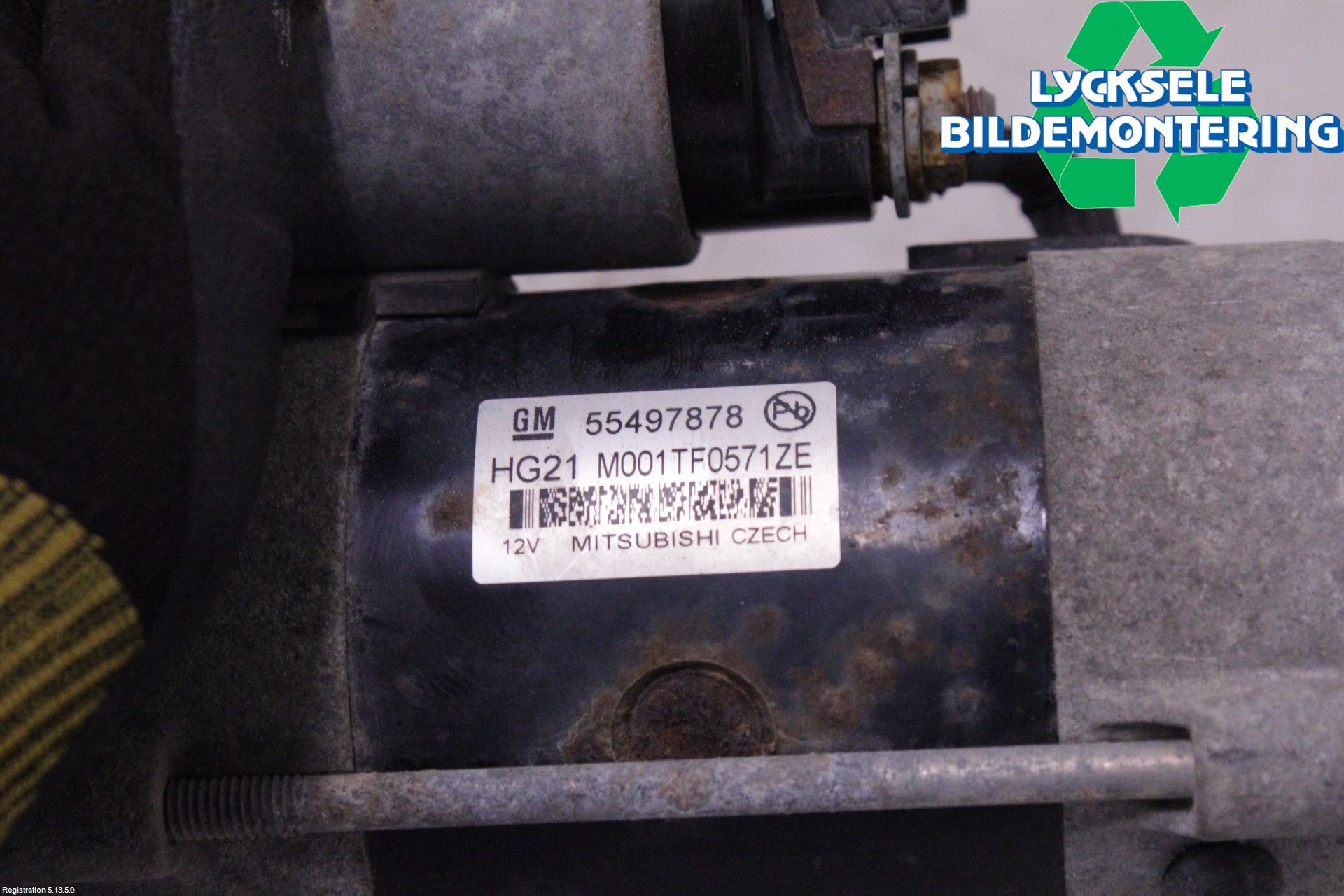 Opel ASTRA K 16-22 Startmotor Diesel