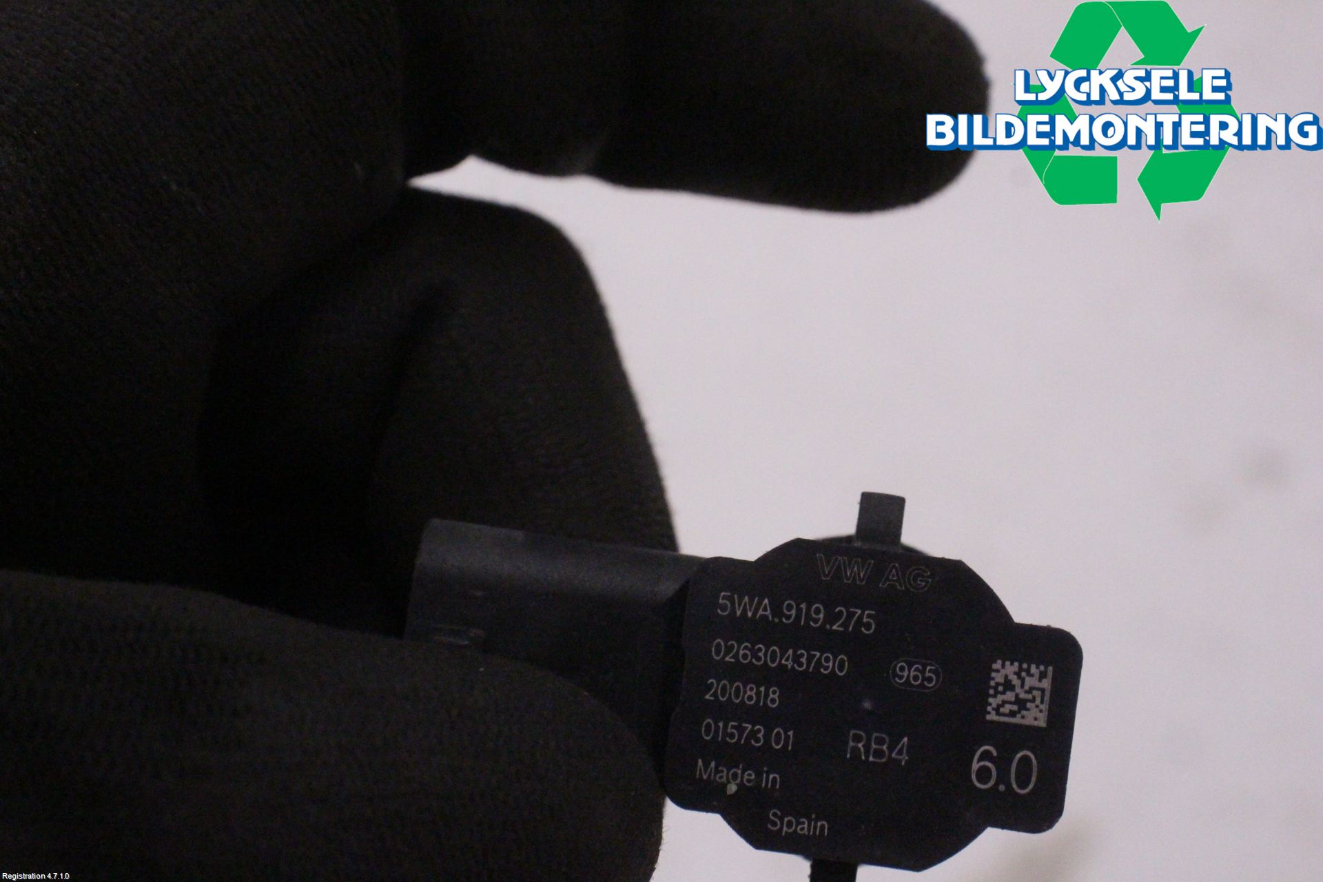 Volkswagen VW ID.3 21- Parkeringshjälp Backsensor