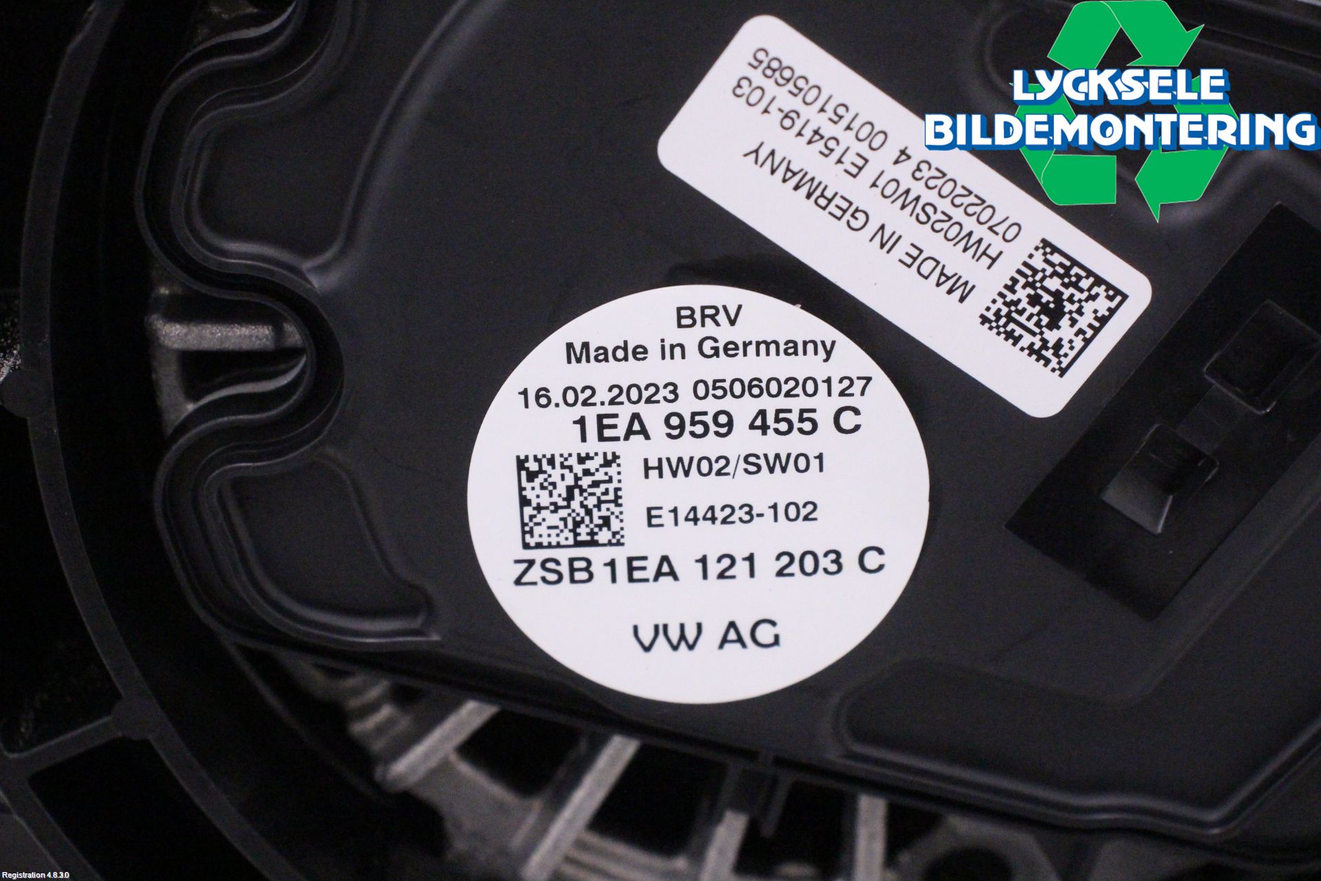Volkswagen VW ID.4 21- Kylfläkt El