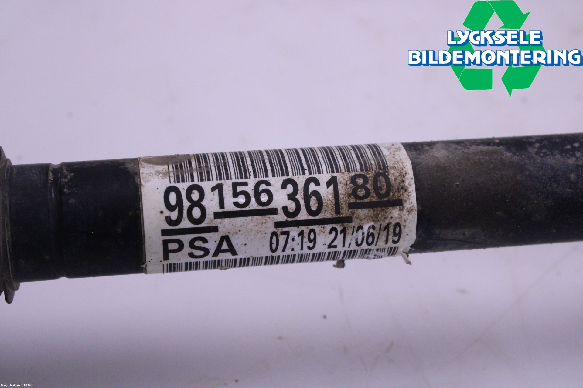 Peugeot PARTNER/E-PARTNER 19- Drivaxel Fram Vänster