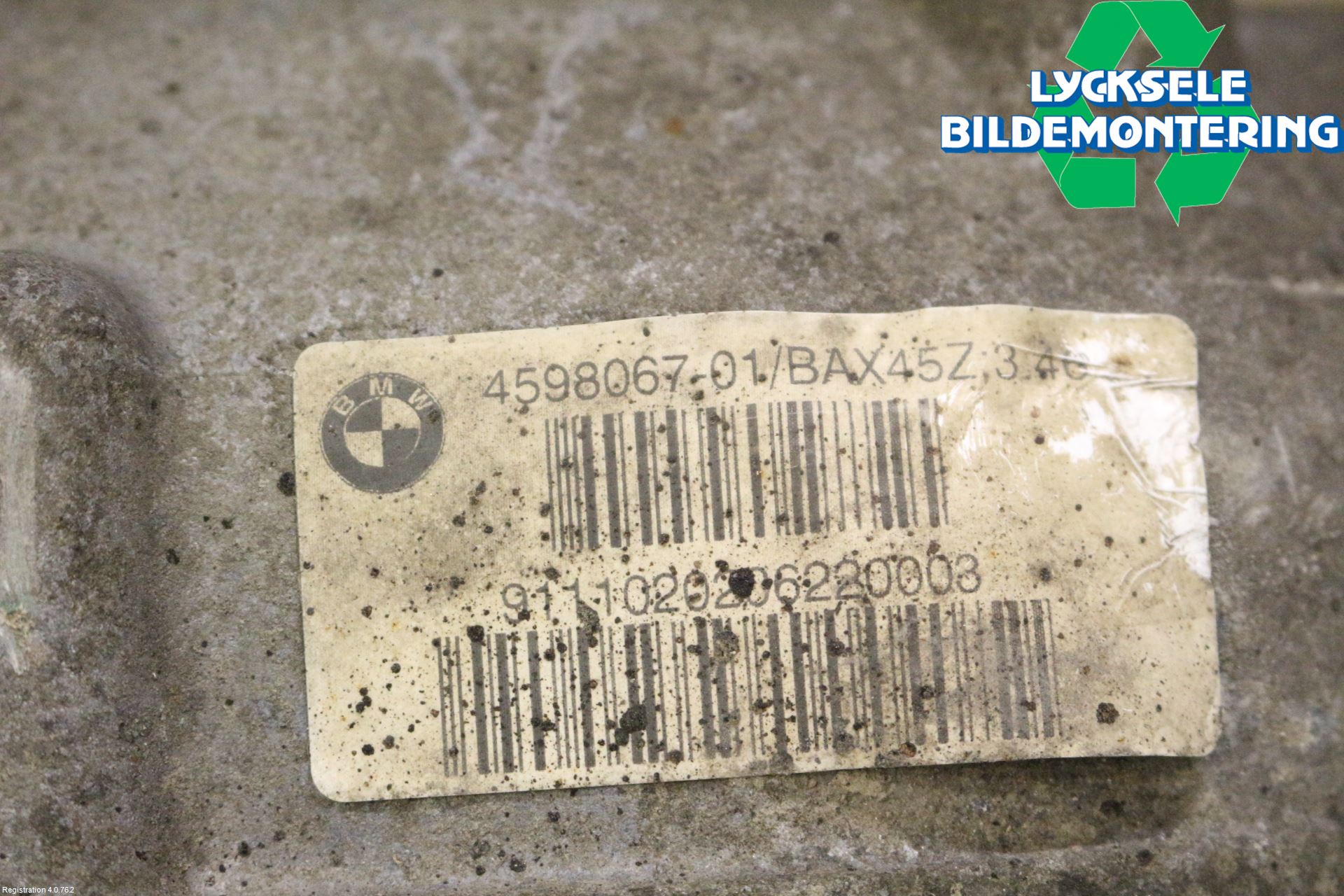 BMW 5 F10/F11/F18 09-17 Bakväxel-Diff