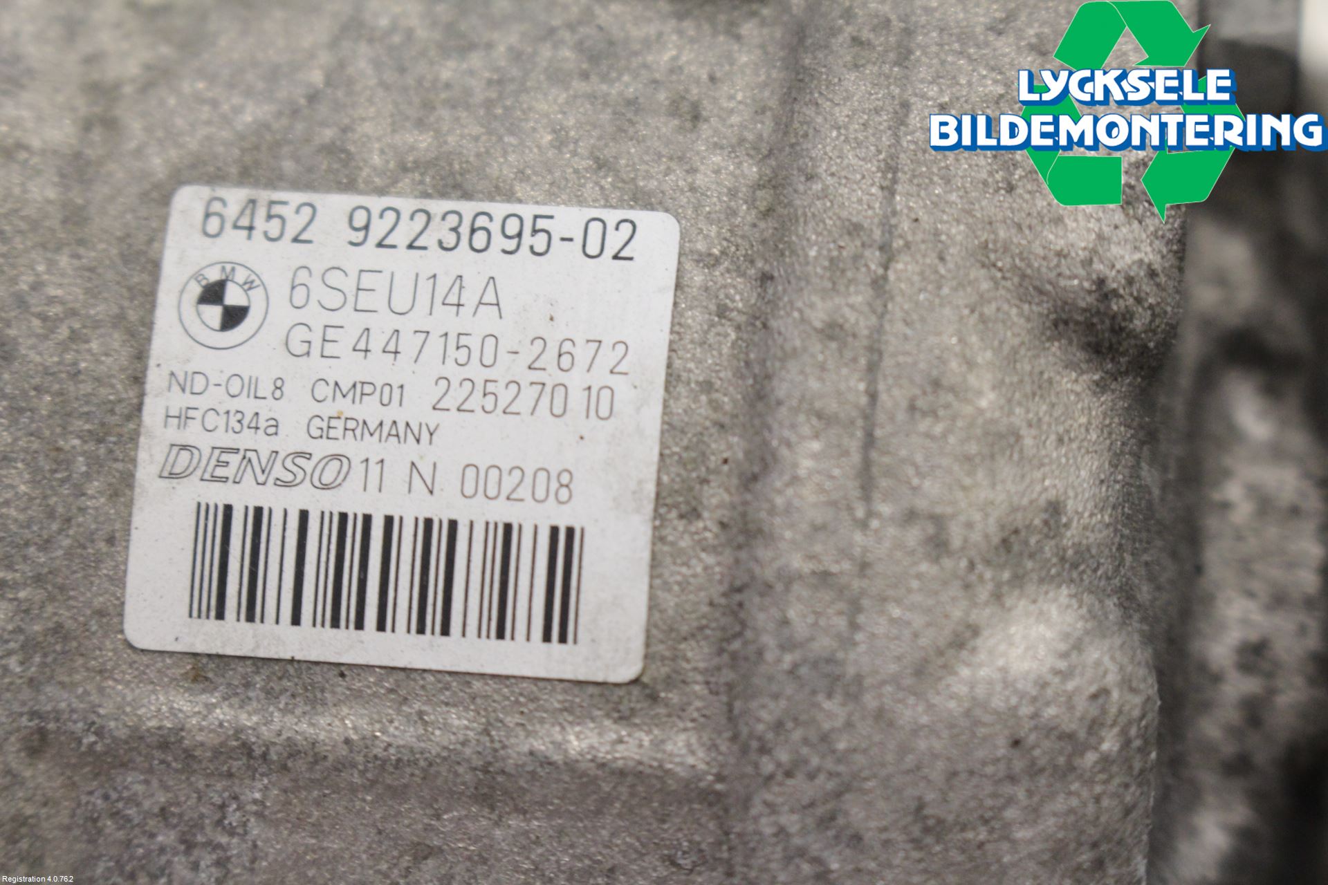 BMW 1 F20/F21 11-19 Ac Kompressor