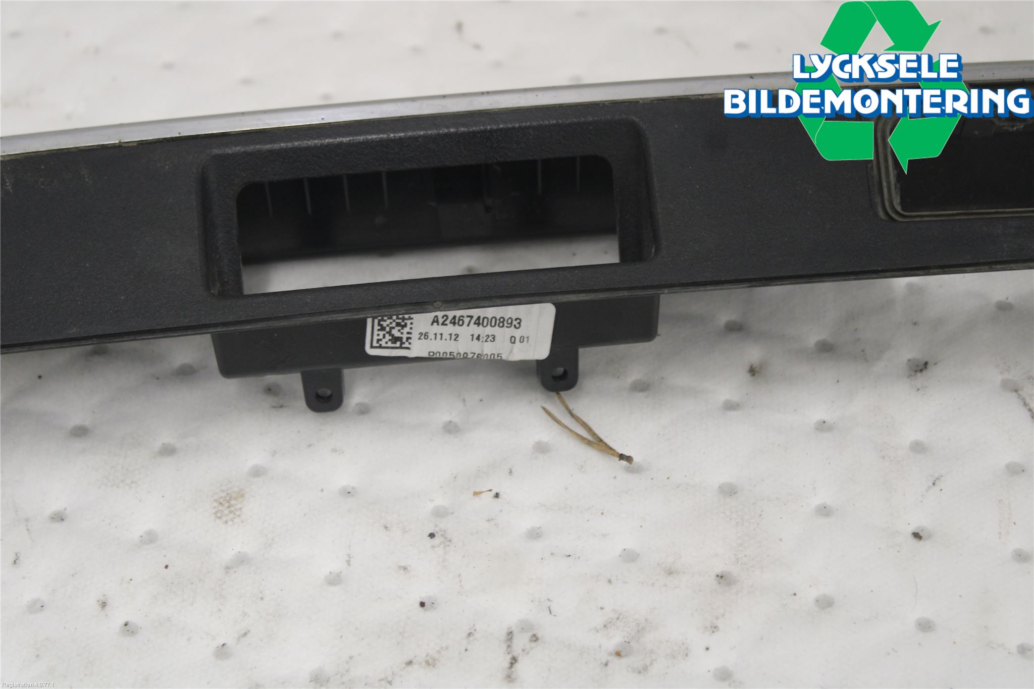 Mercedes-Benz MB B-KLASS (W246/W242) 12-19 Bakluckehandtag