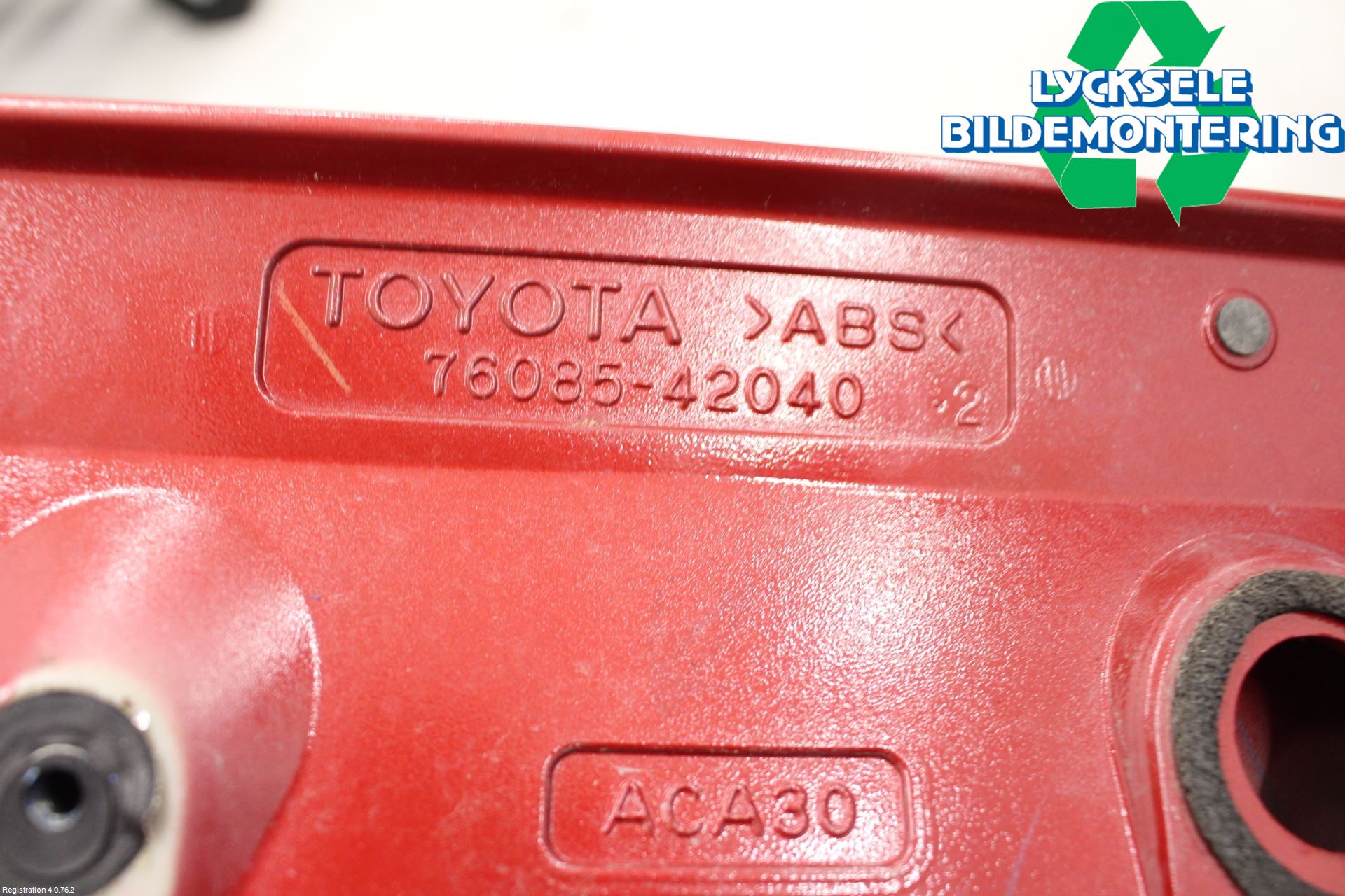 Toyota RAV 4 06-12 Spoiler Baklucka