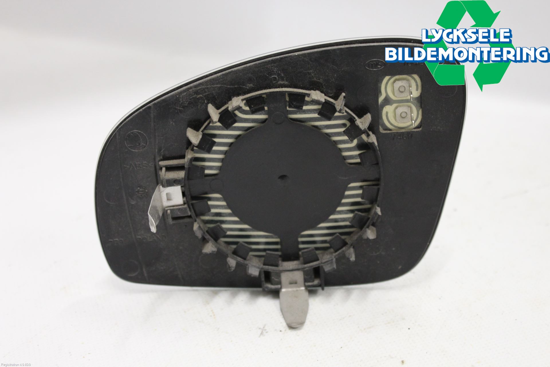 Skoda FABIA 07-14 Spegelglas Hö