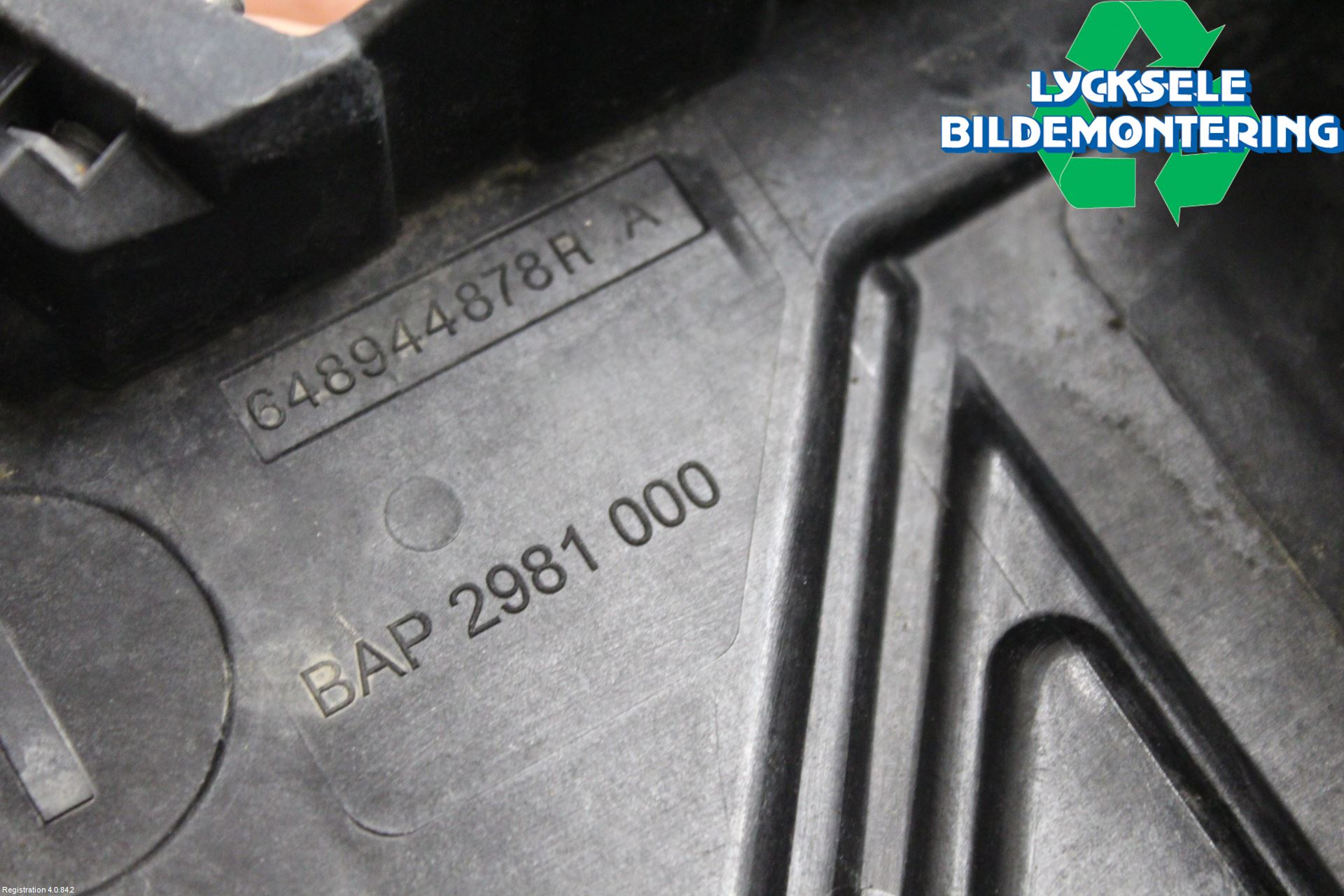 Renault KANGOO II 08-14 Batterilåda-Fäste-Hållare