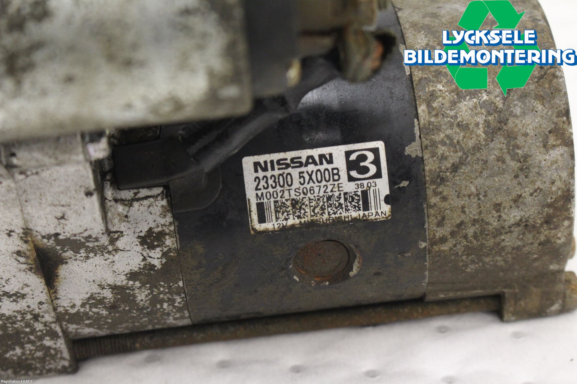 Nissan NAVARA 05-16 Startmotor Diesel