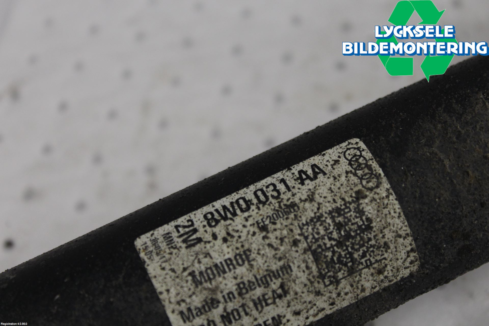 Audi A4/S4 B9 16-19 Fjäderben Fram Höger