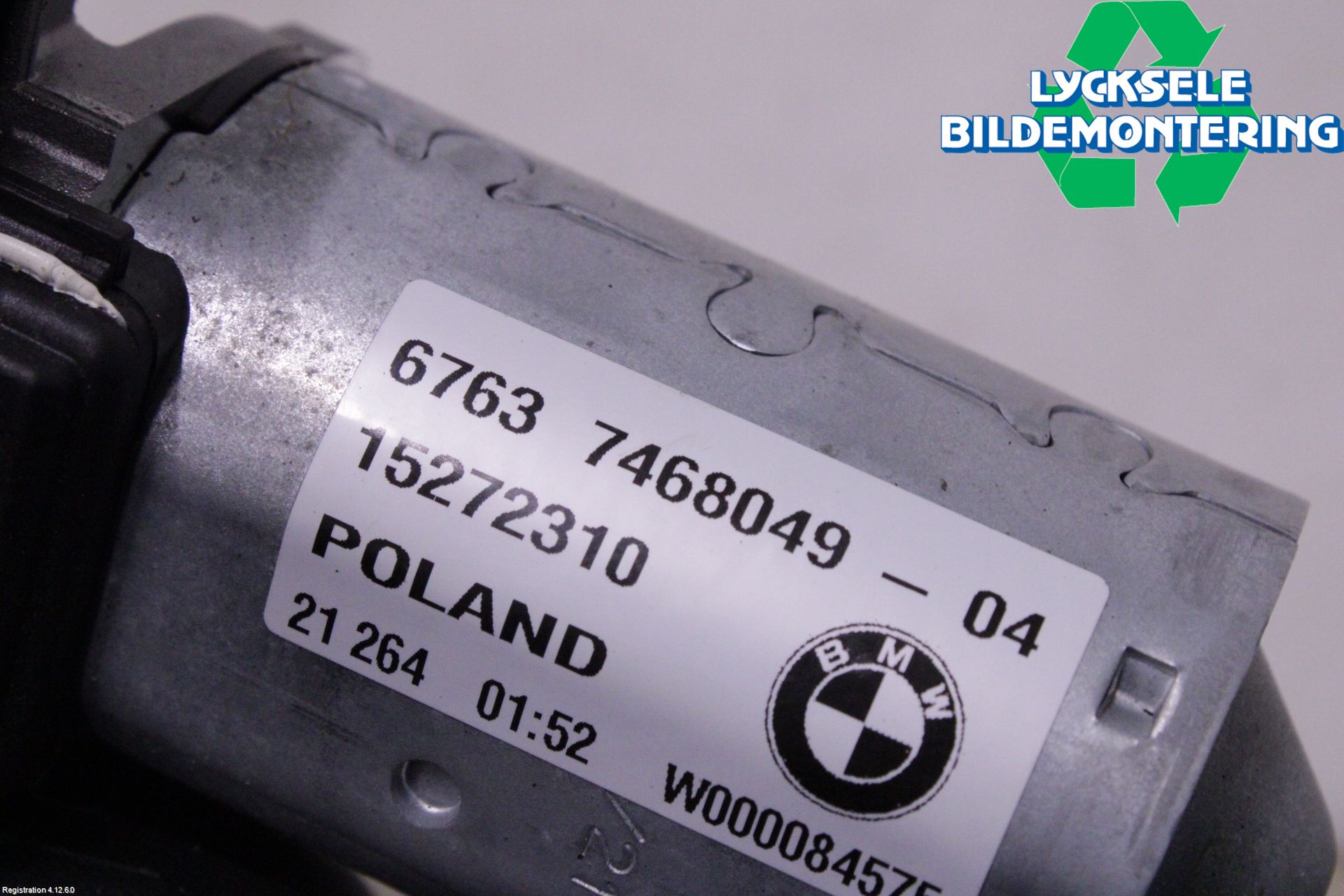 BMW 3 G20/G21/G80/G81 19- Torkarmotor Baklucka