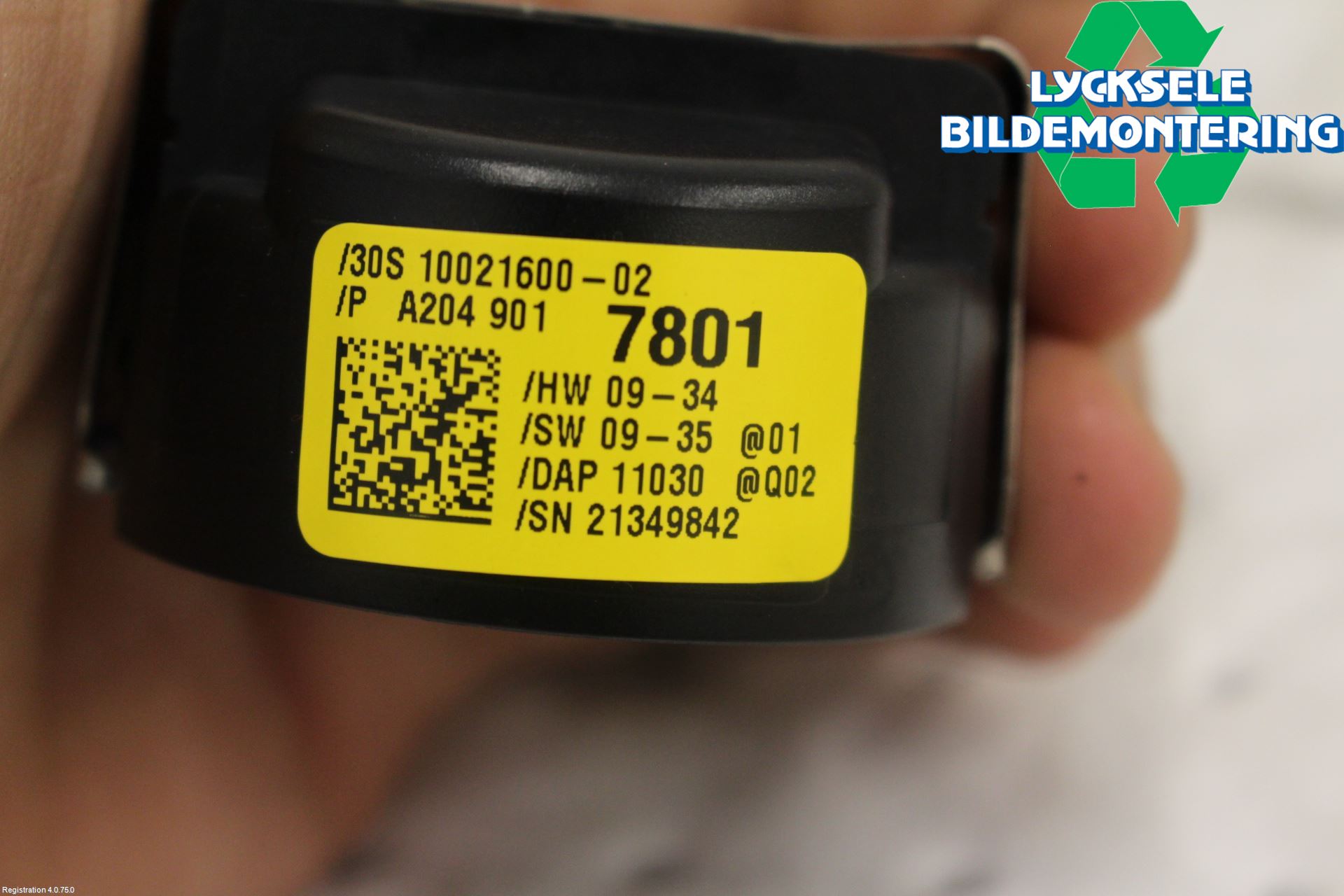 Mercedes-Benz MB E-KLASS (W212) 09-16 Regnsensor