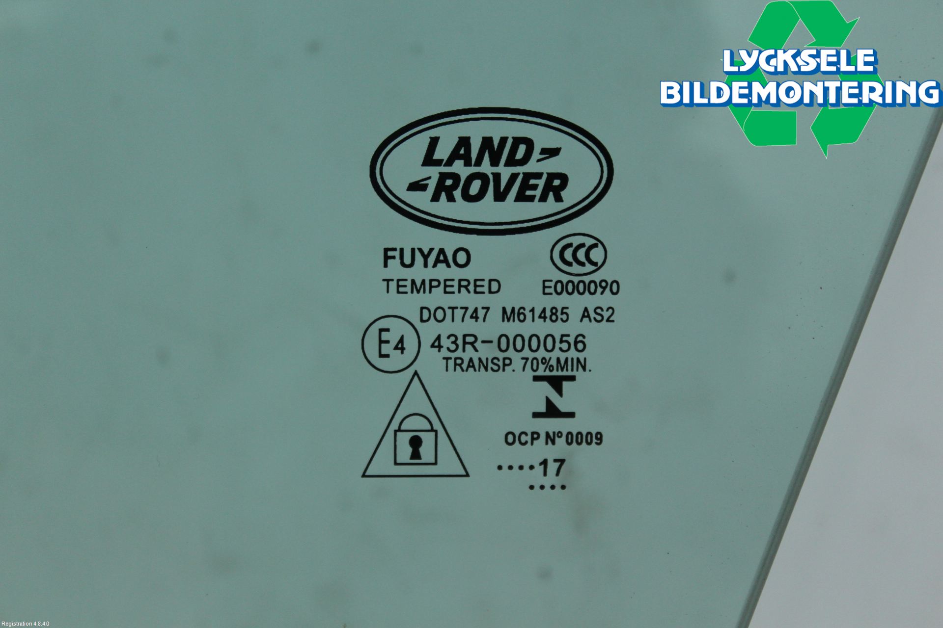 Landrover LAND ROVER DISCOVERY 5 16->> Dörruta Fram Vänster