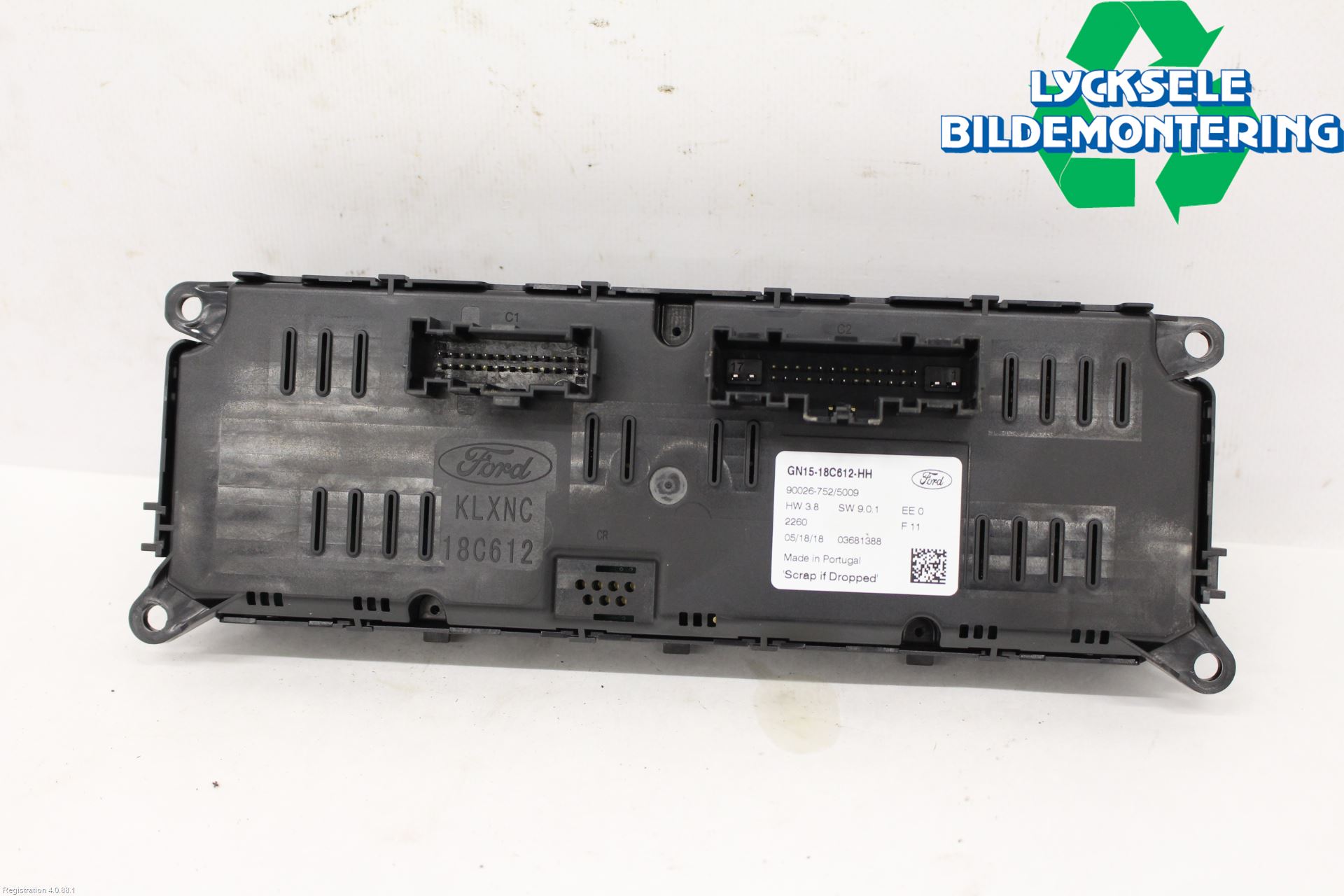 Ford ECOSPORT 17- Ac Styrenhet Ac Manöveren