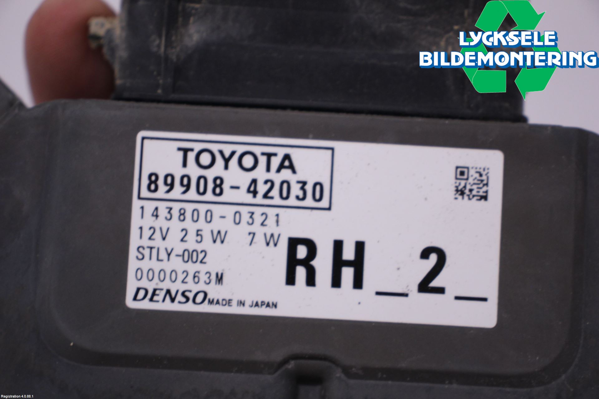 Toyota RAV4 19- Styrenhet Strålkastare
