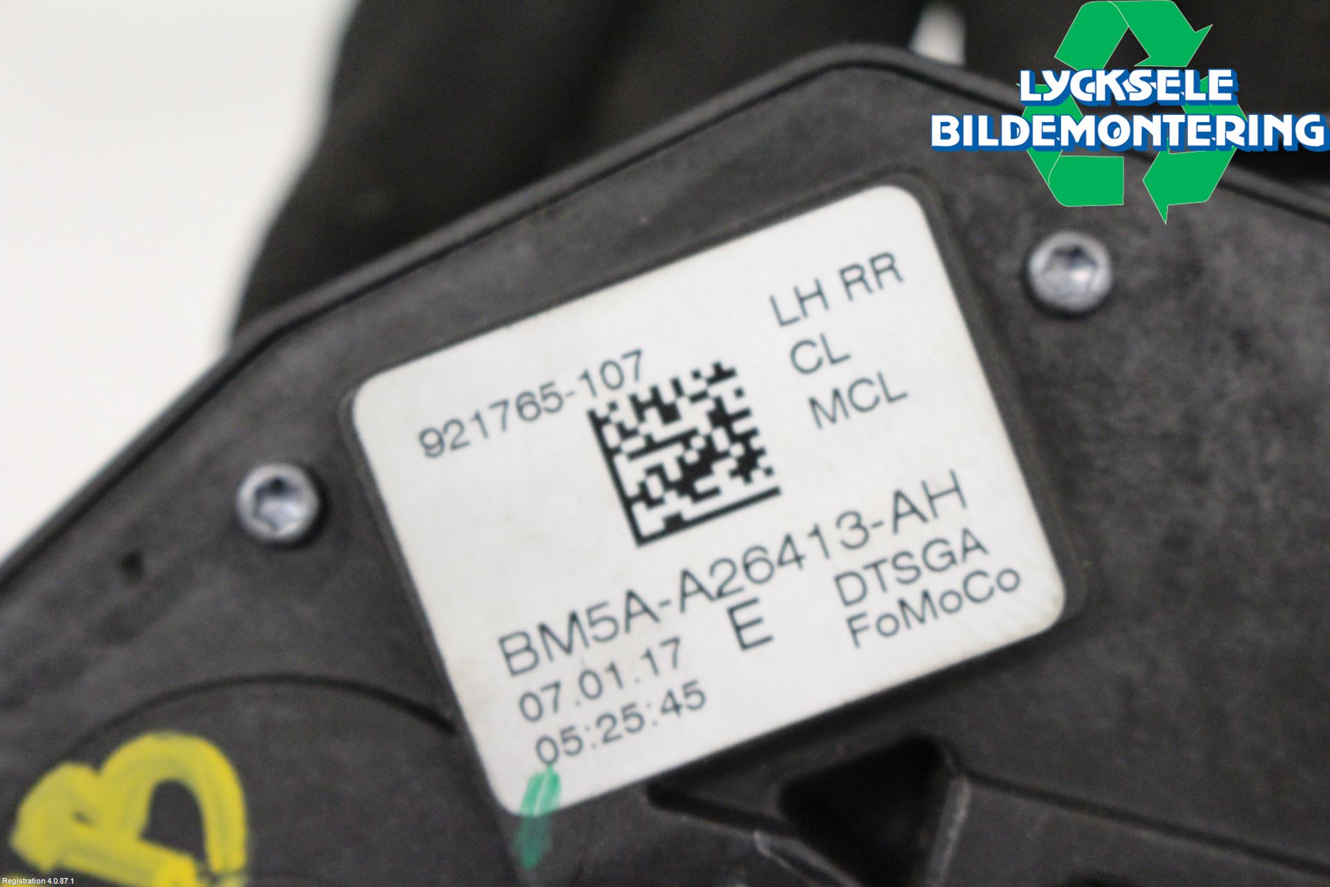 Ford FOCUS 15-18 Låskista-Dörrlås