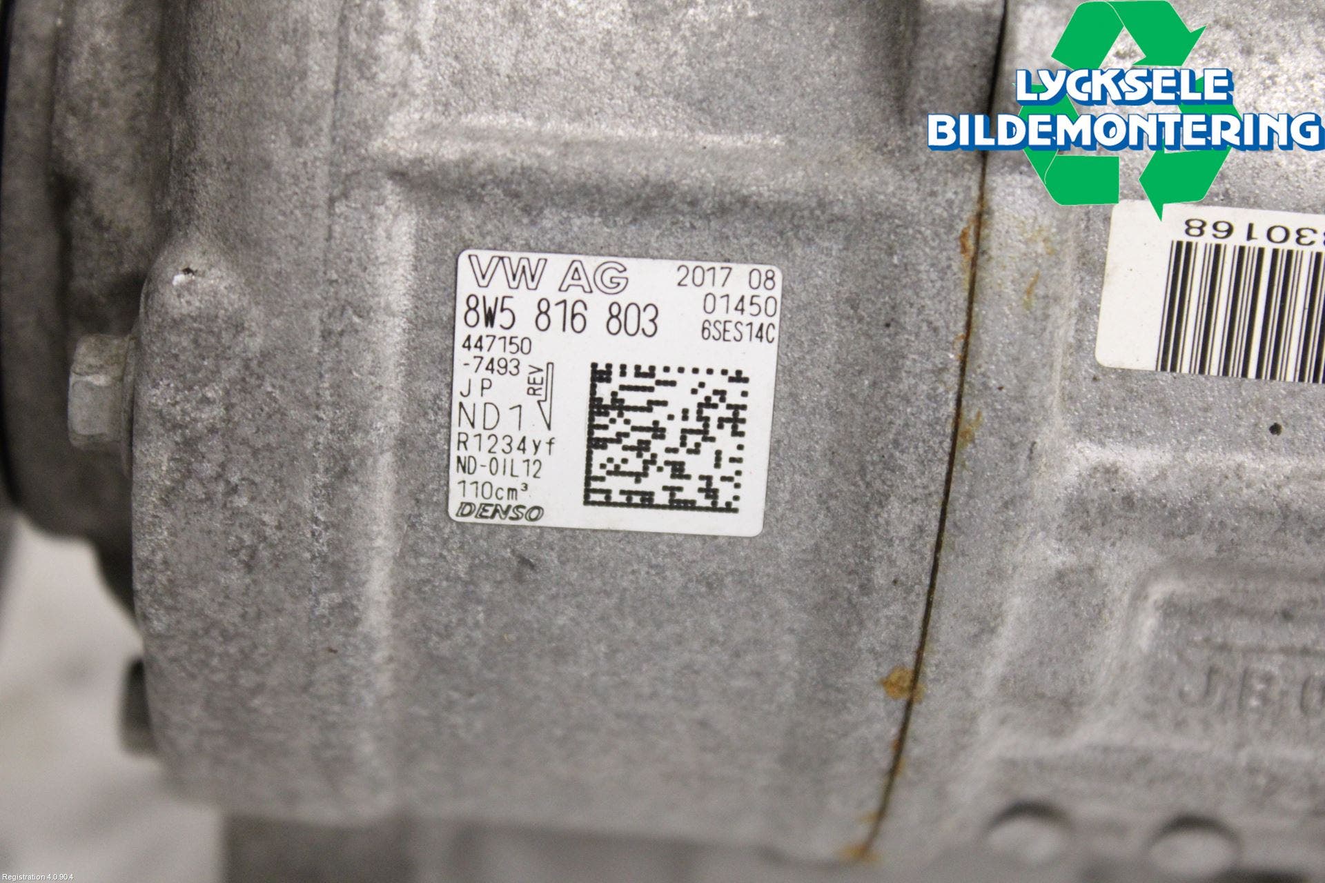 Audi A4/S4 B9 16-19 Ac Kompressor