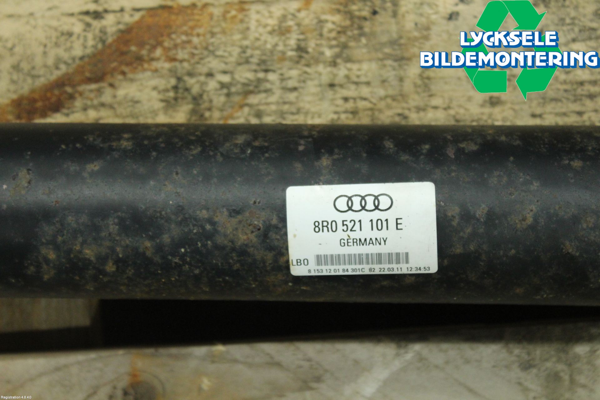 Audi Q5 09-16 Mellanaxel Komp