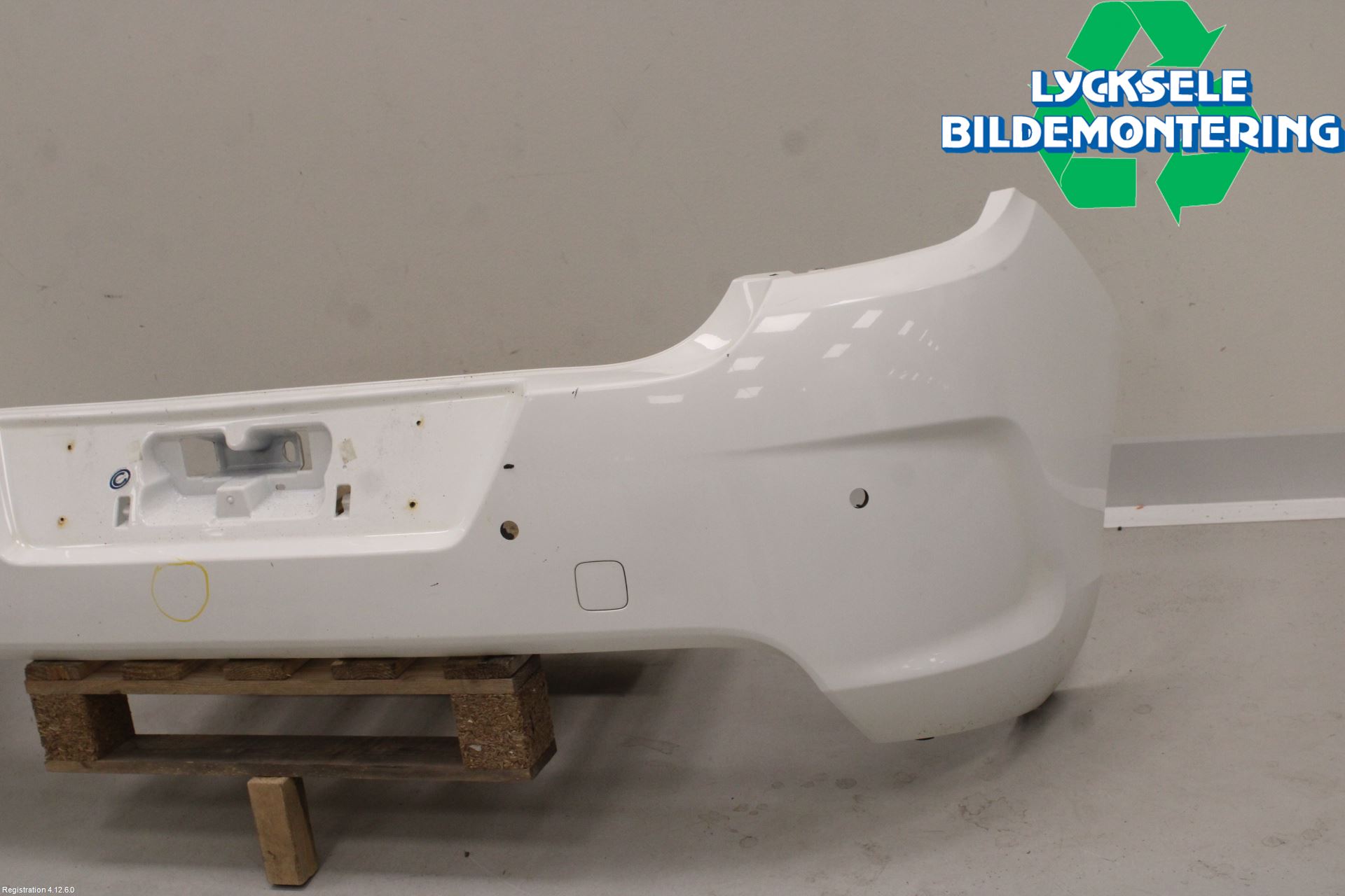 Citroen C4 II 11-18 Stötfångarbeklädnad Bak