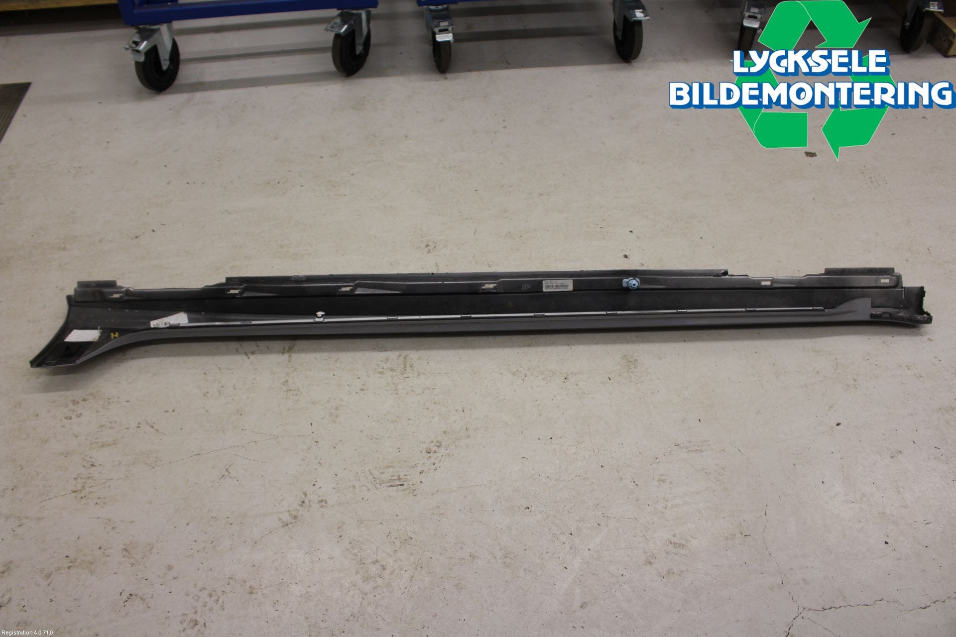 Audi A7 Sportback 4K 18- Sidokjol Hö