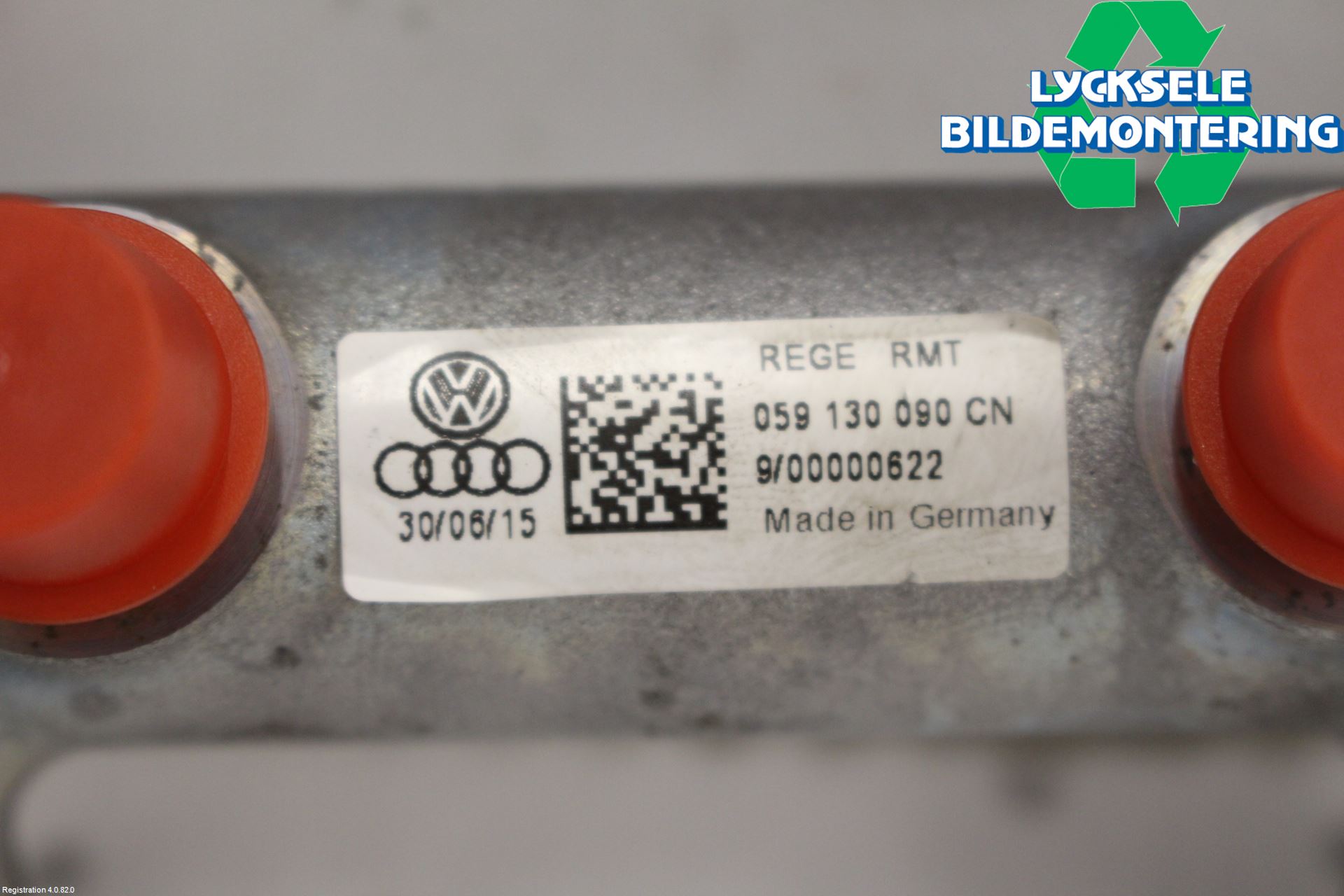 Volkswagen VW TOUAREG 7P 11-18 Inj. Fuelrail