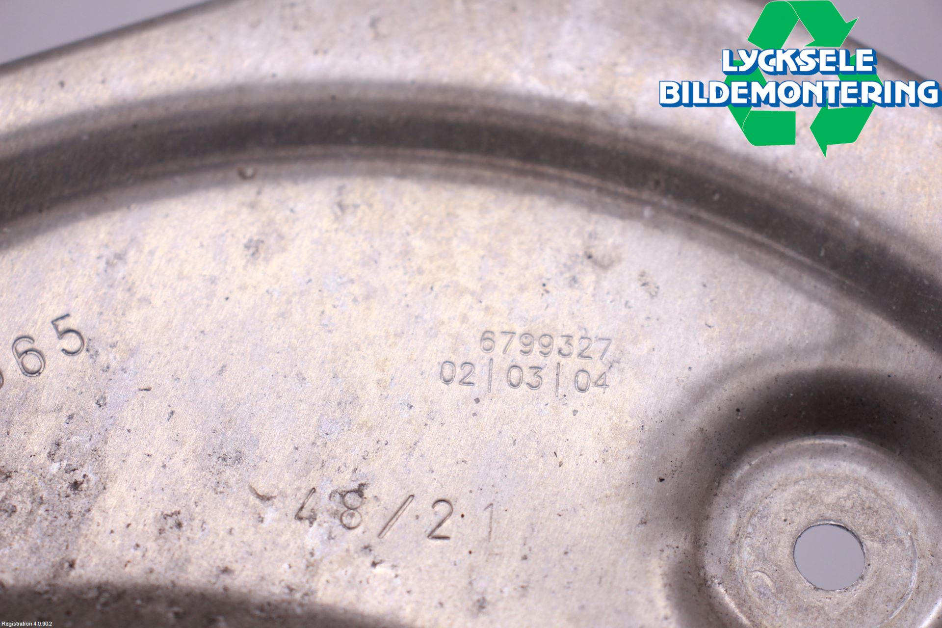 BMW i3 I01 13-22 Bromssköld Fram