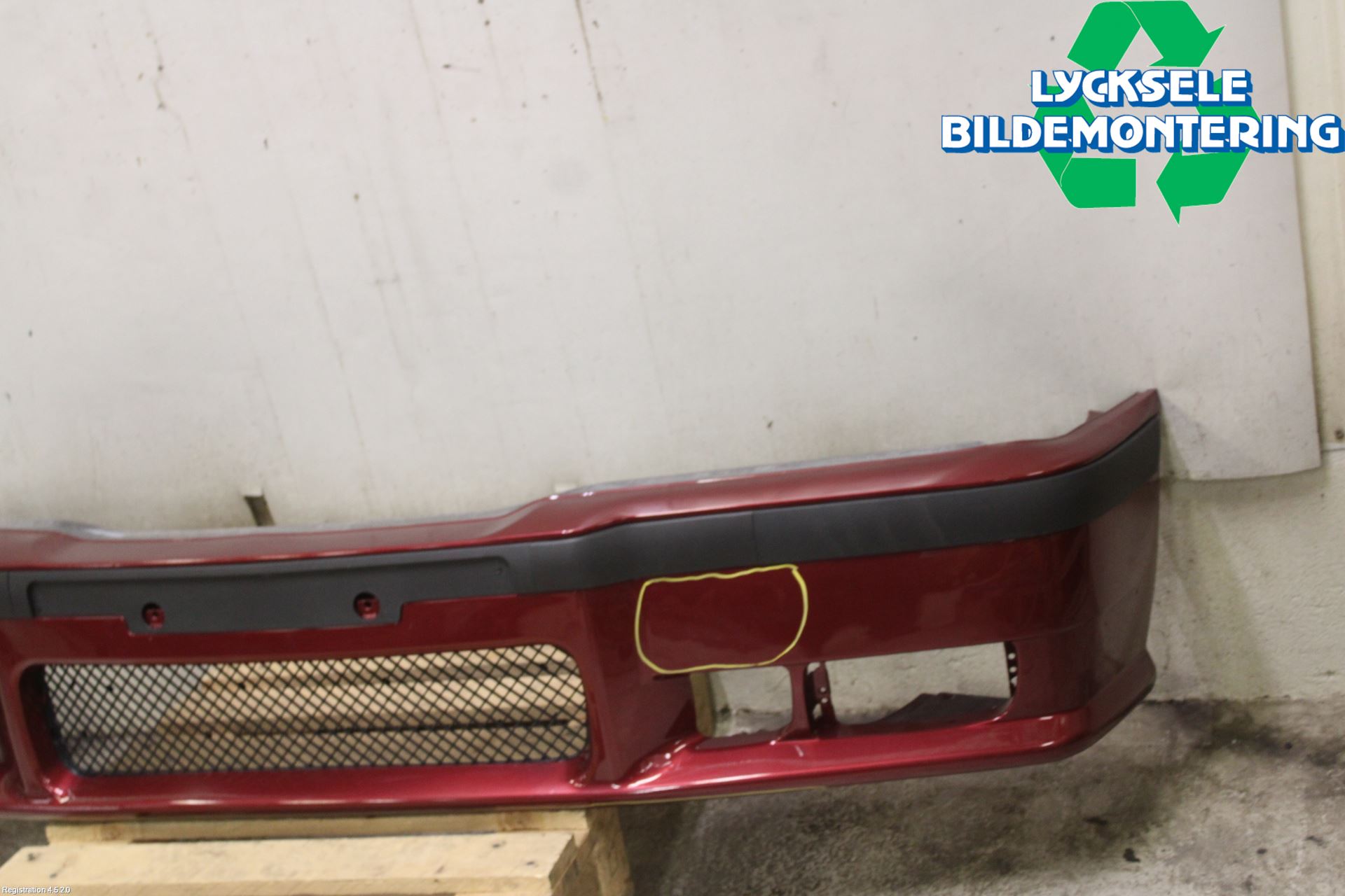 BMW 3 E36      91-00 Stötfångarbeklädnad Fram