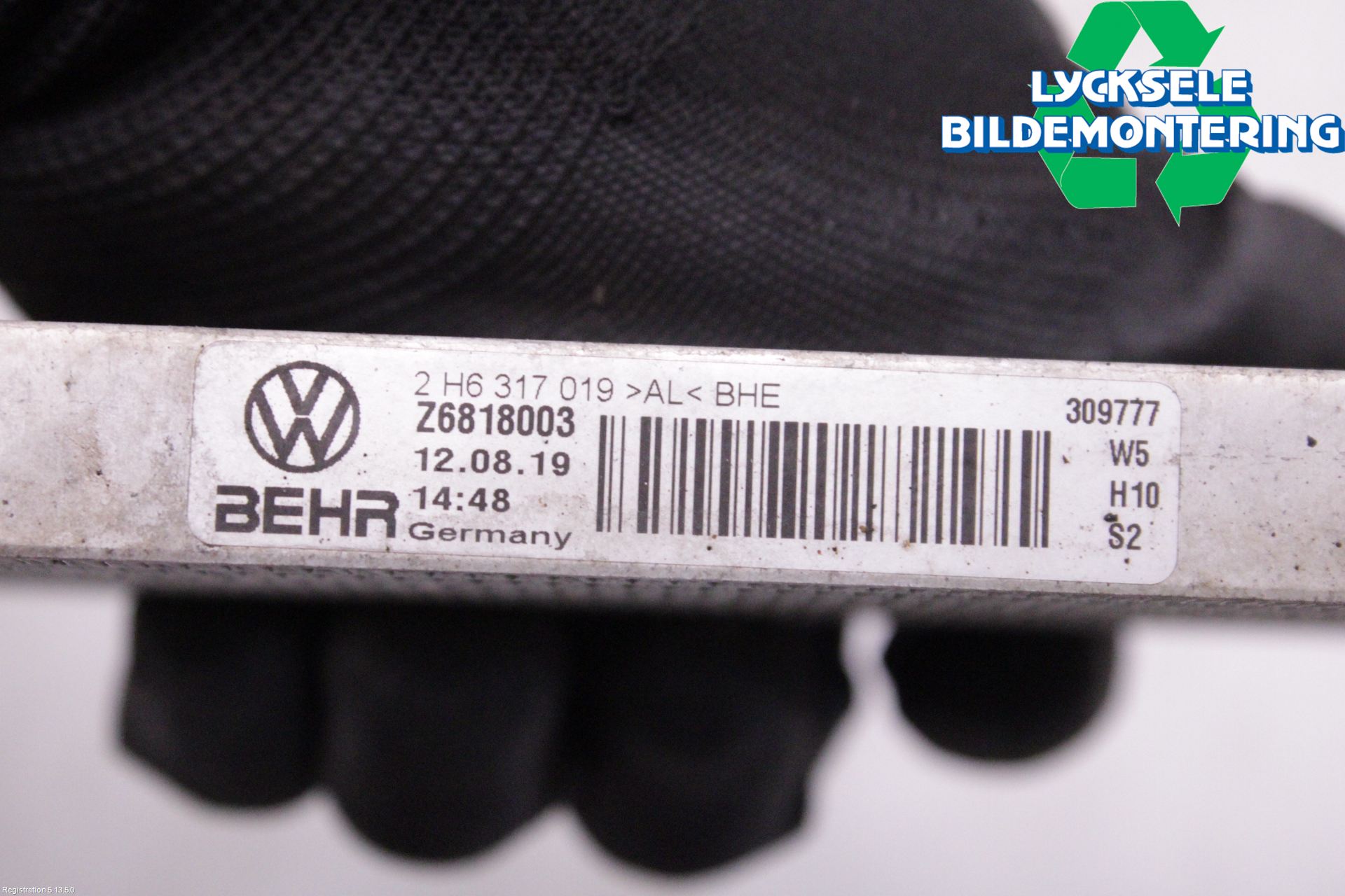 Volkswagen VW AMAROK 2H 10-22 Oljekylare Automat
