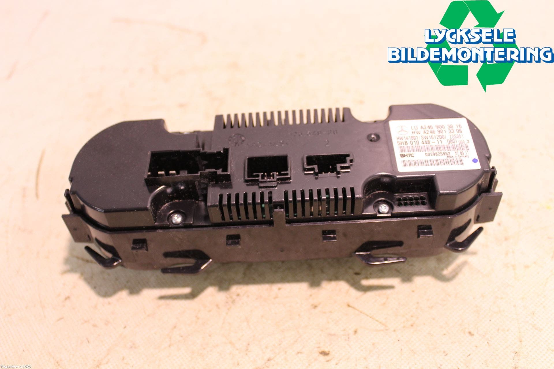 Mercedes-Benz MB B-KLASS (W246/W242) 12-19 Ac Styrenhet Ac Manöveren