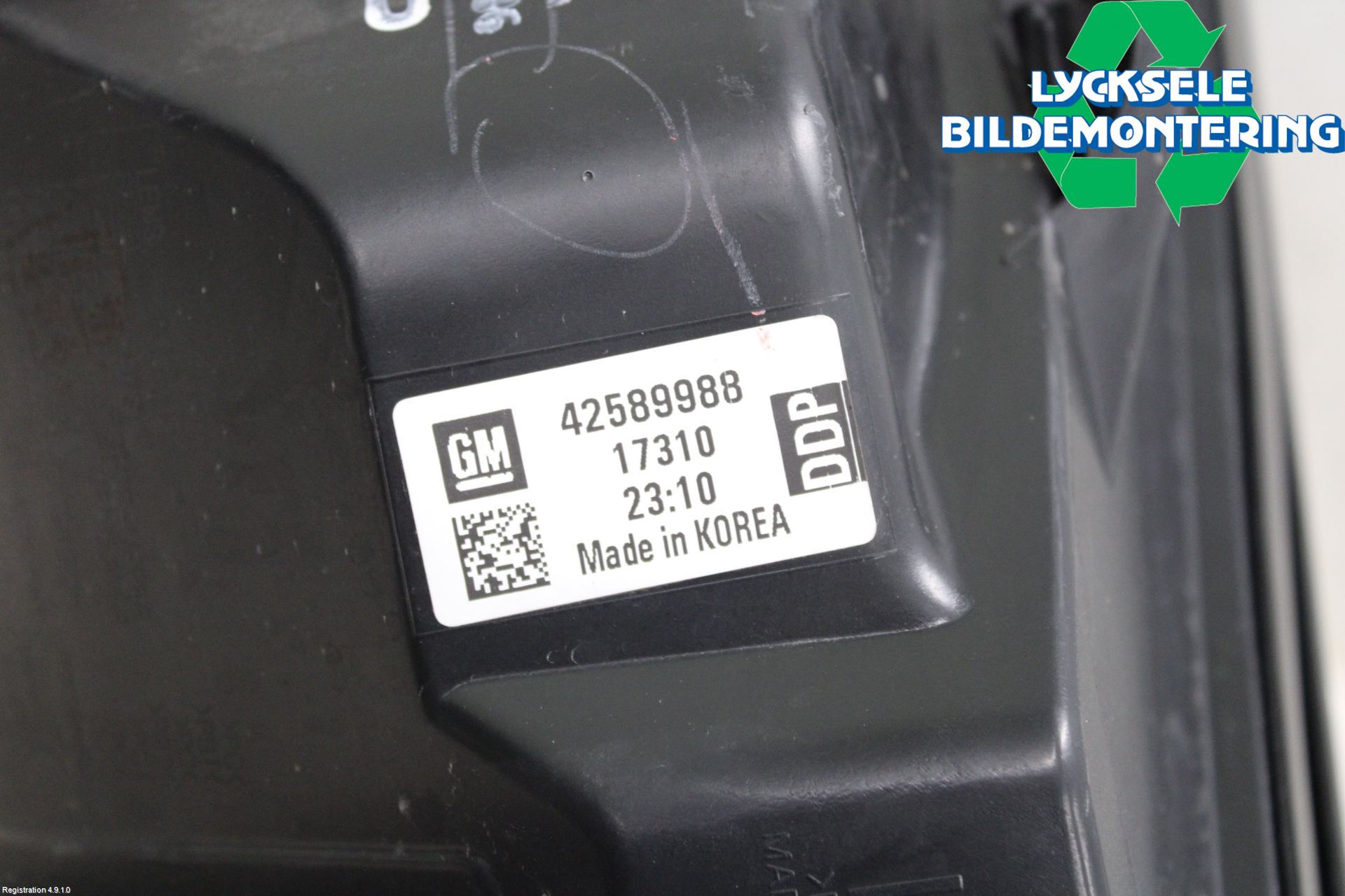 Opel MOKKA 13-20 Strålkastare Vänster