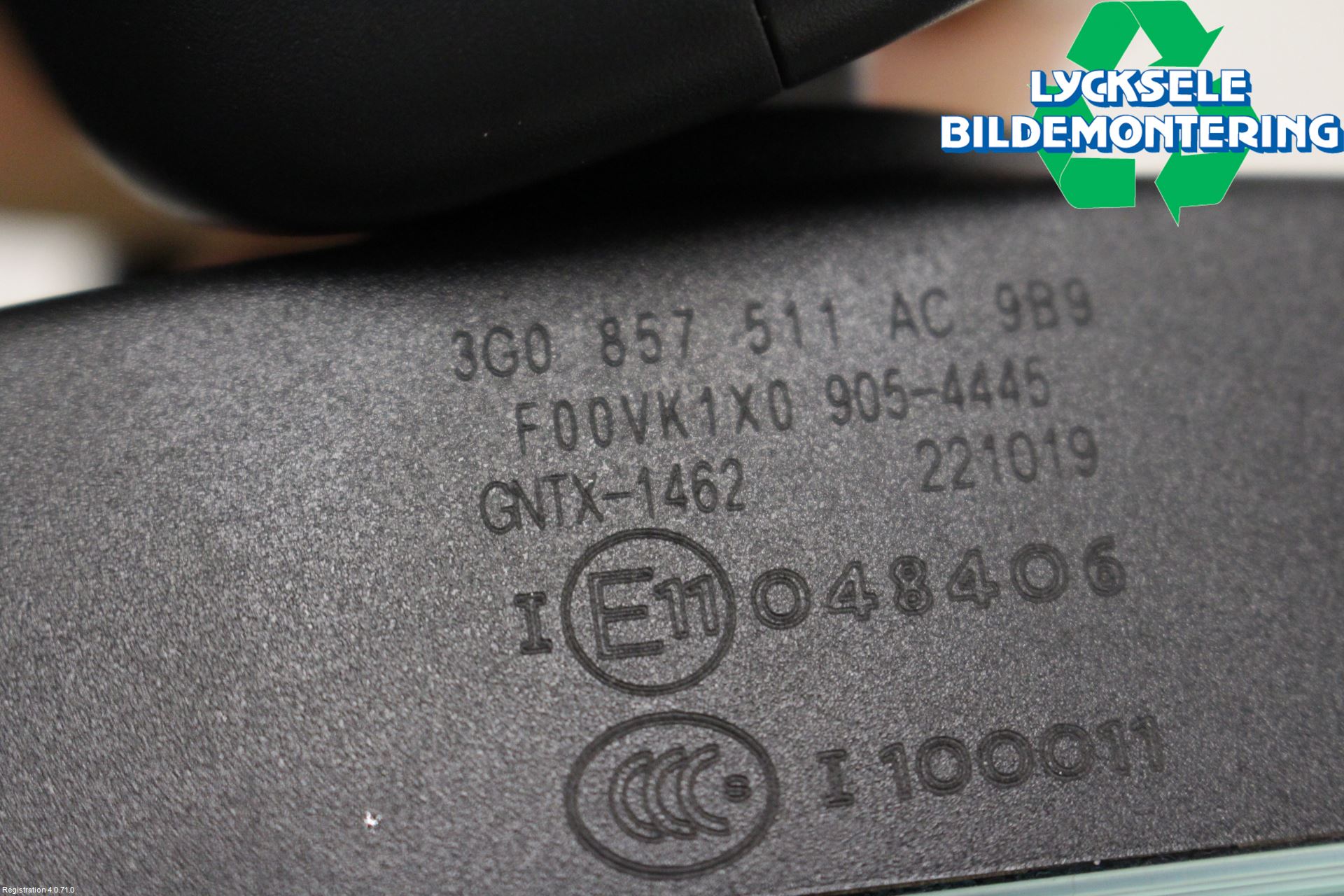 Seat TARRACO 19- Spegel Invändig El