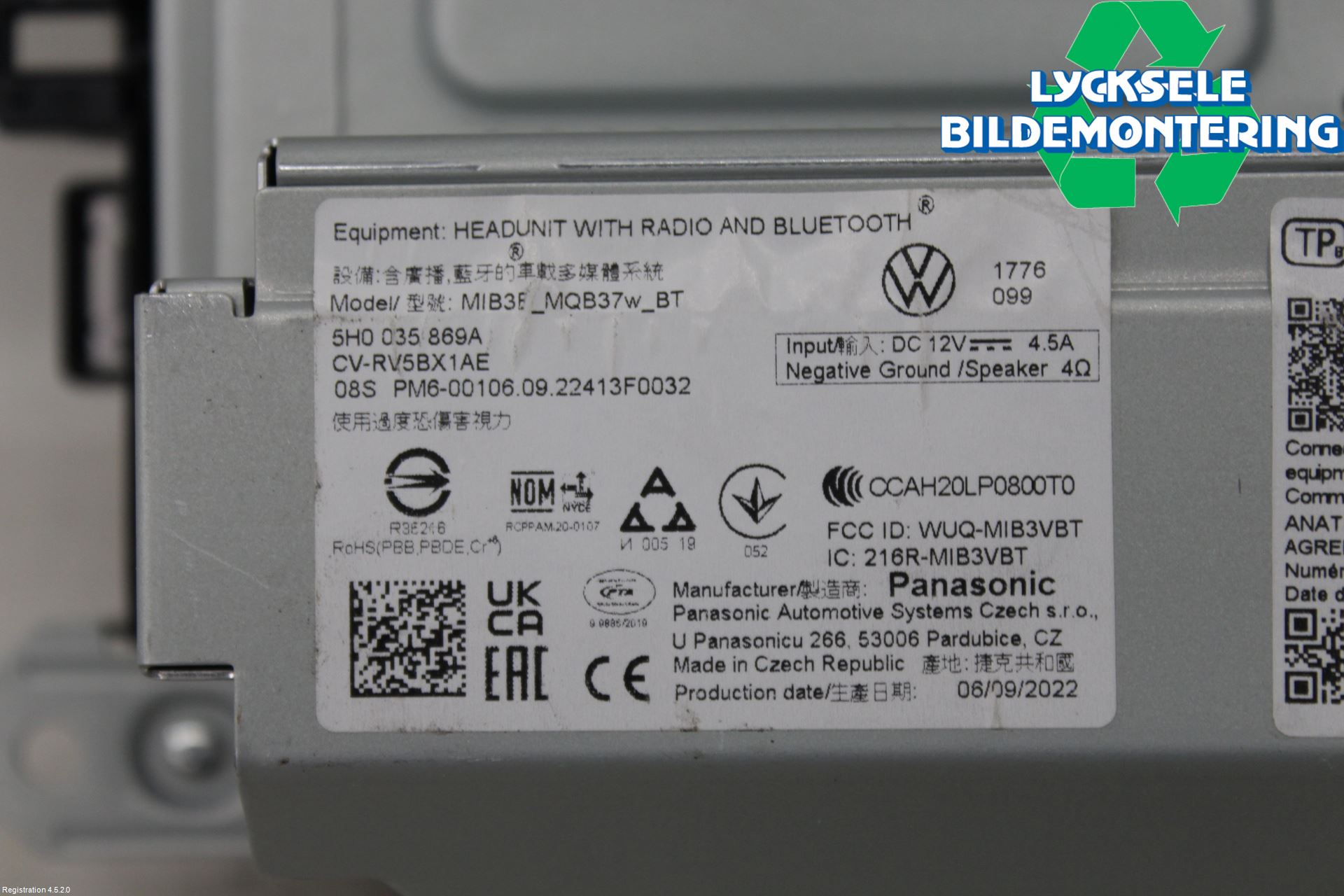 Volkswagen VW CADDY 21- Multifunktionsdisplay