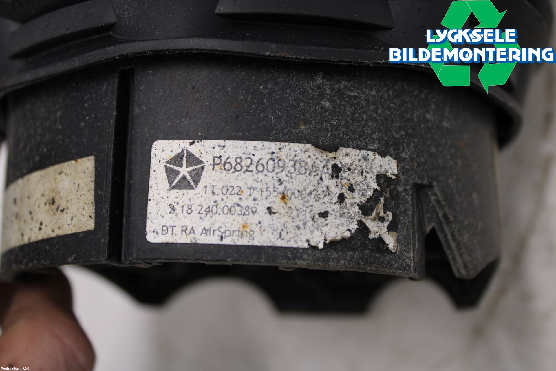 Dodge PICK UP RAM 81- Nivå-Luftfjädring Bälg