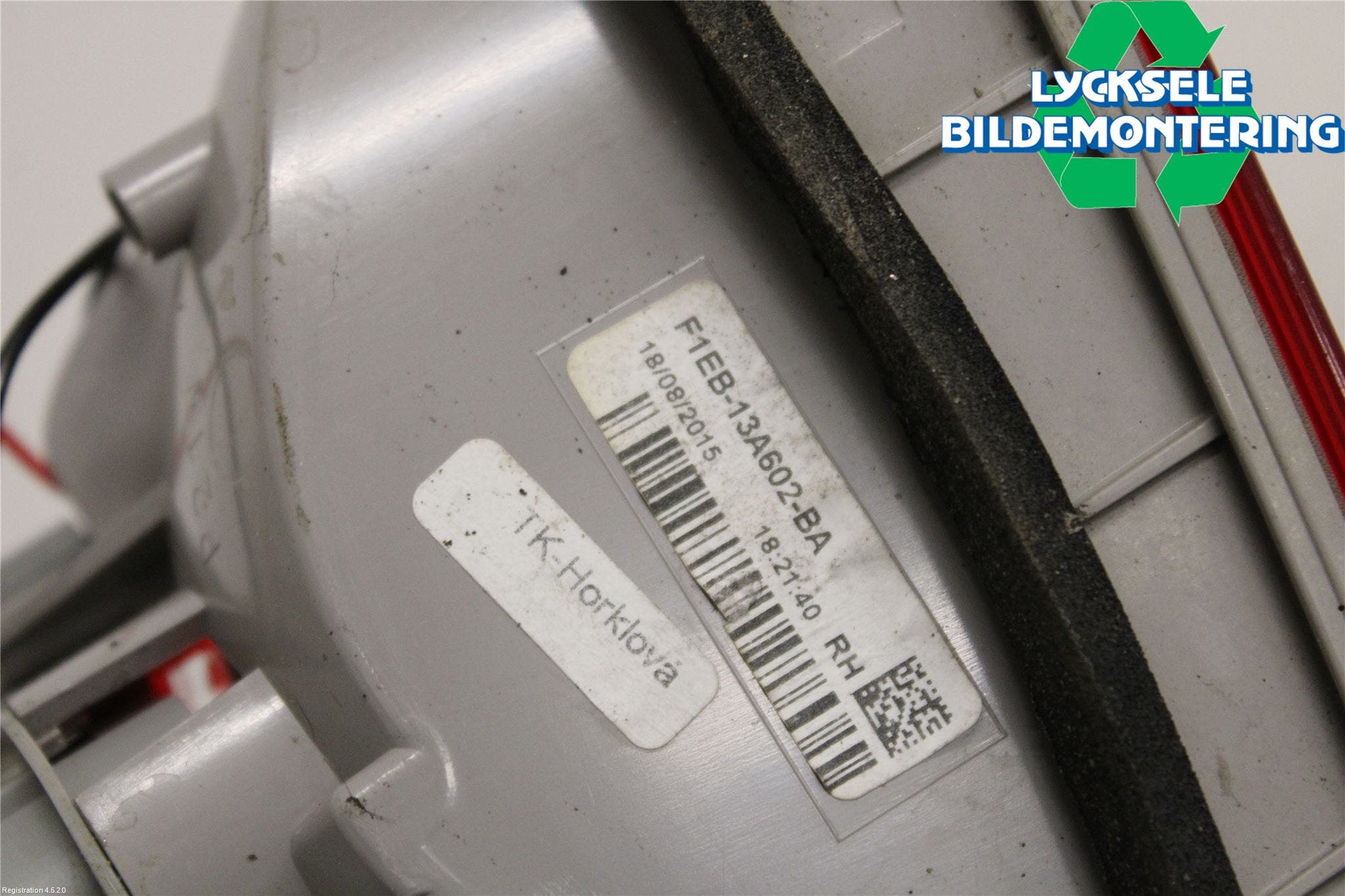 Ford FOCUS 15-18 Bakljus Lucka Hö