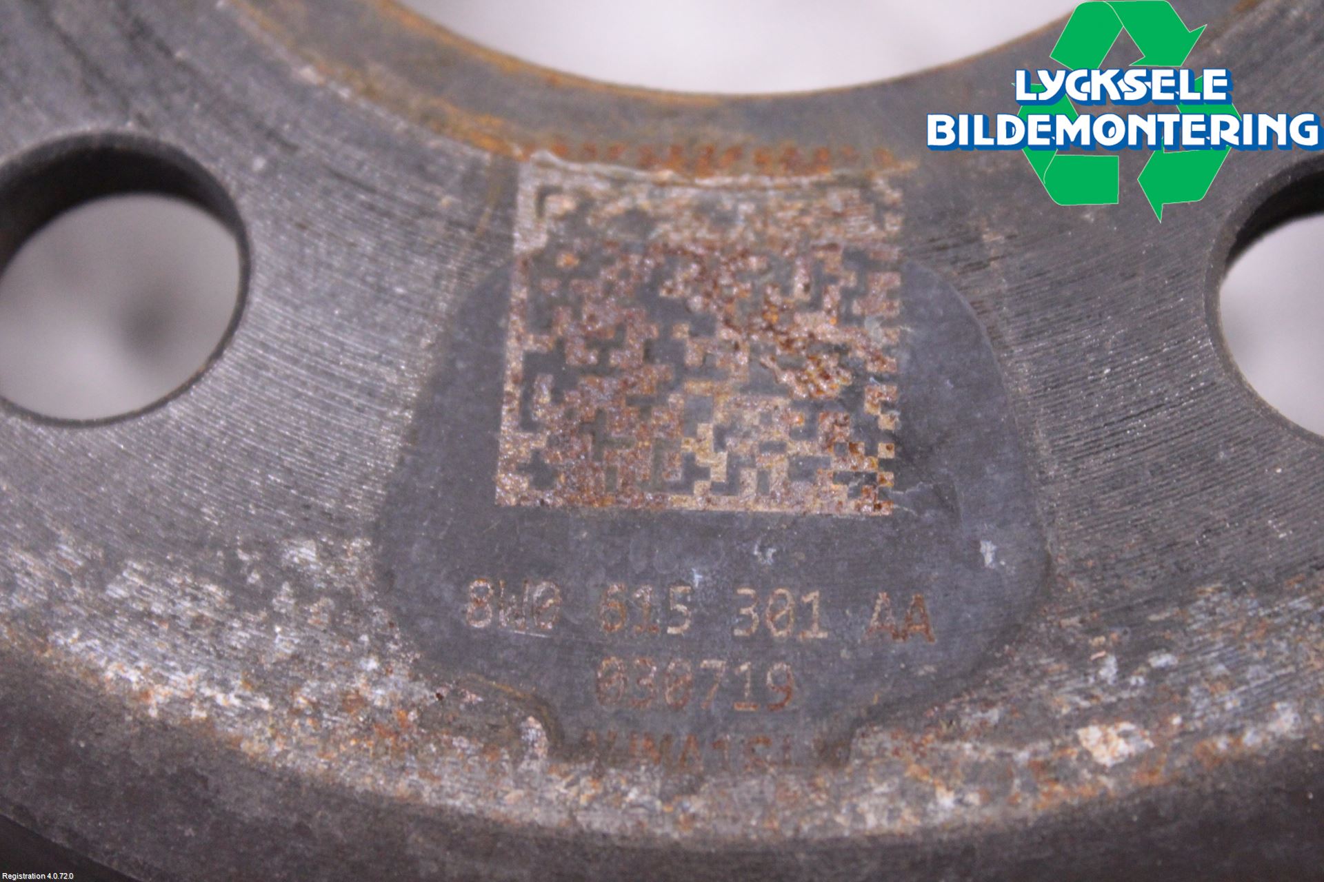 Audi A4/S4 B9 20- Bromsskiva Fram