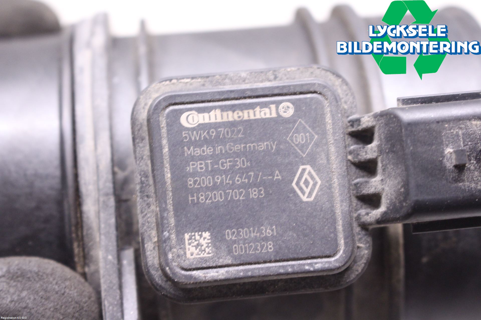 Nissan NV400 12-24 Injluftmassamätare