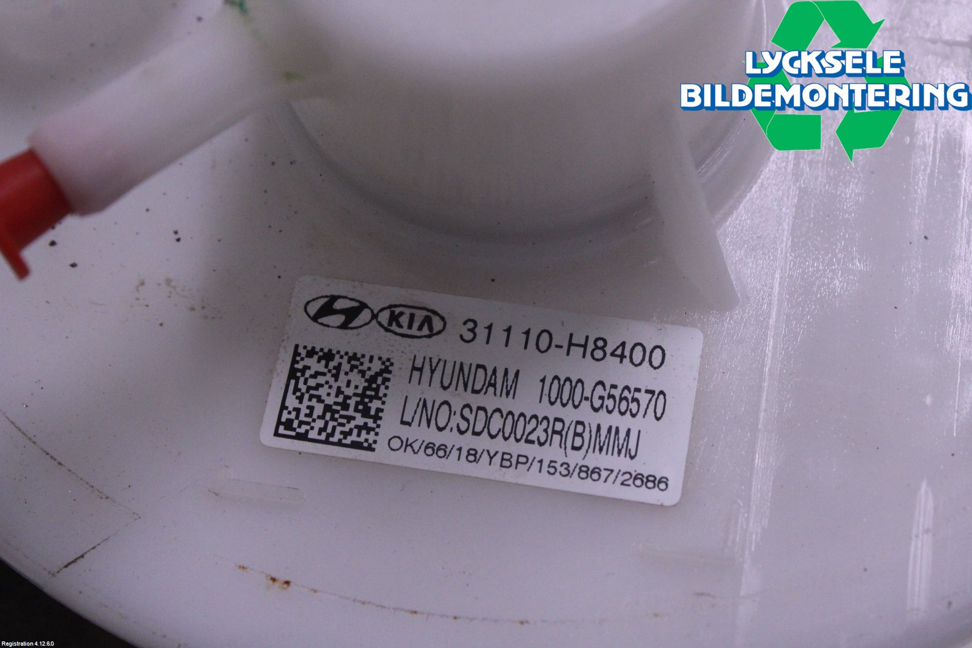 Kia STONIC 18->> Bränslepump El