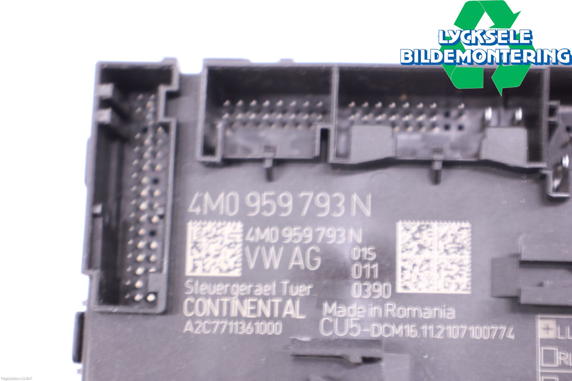 Audi E-TRON, S GE 19- Styrenhet Dörr